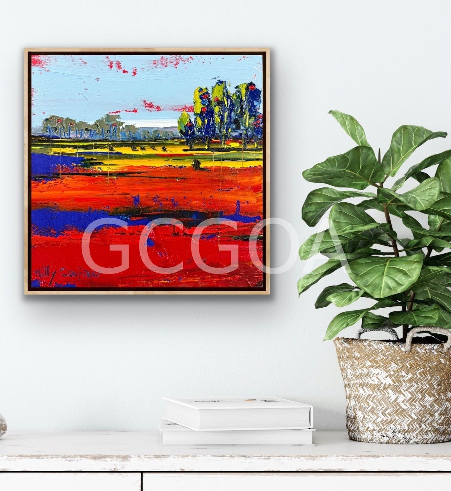 Farm Landscape 36 - Gold Coast Gallery Of ArtHilly Coufreur