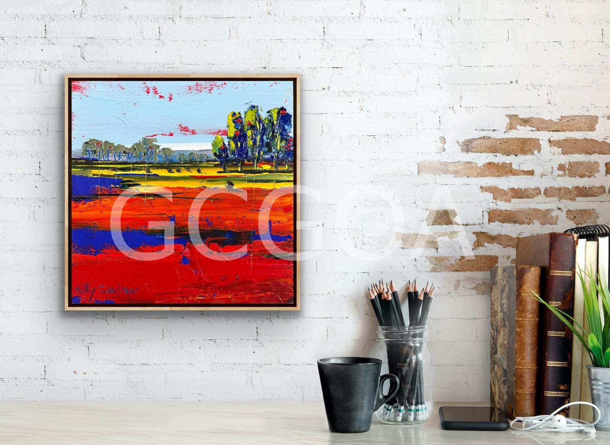 Farm Landscape 36 - Gold Coast Gallery Of ArtHilly Coufreur