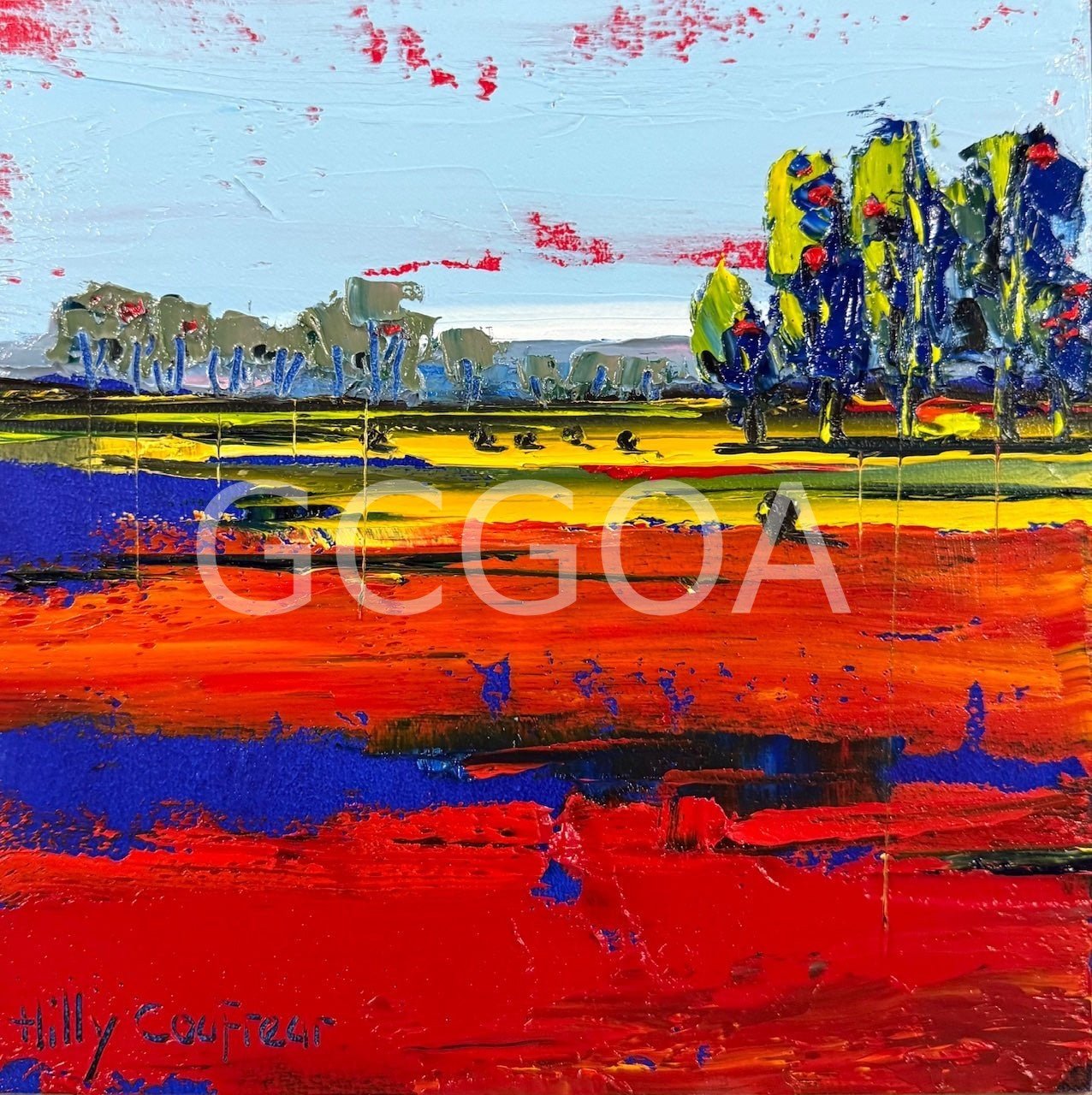 Farm Landscape 36 - Gold Coast Gallery Of ArtHilly Coufreur