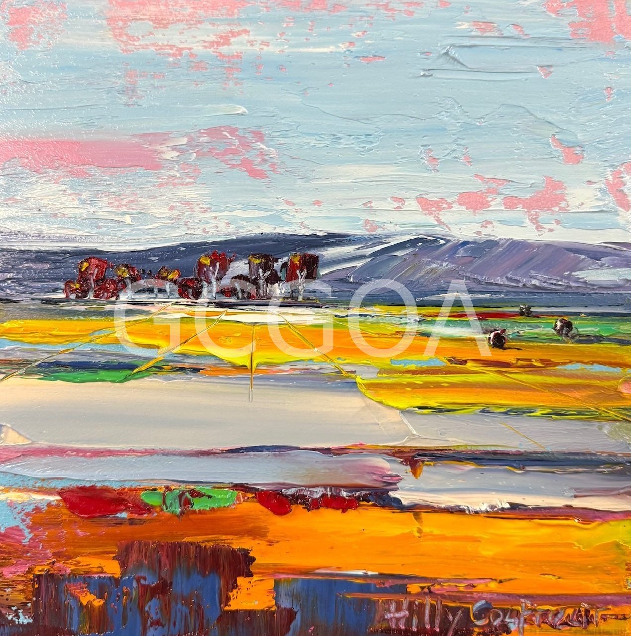 Farm Landscape 37 - Gold Coast Gallery Of ArtHilly Coufreur