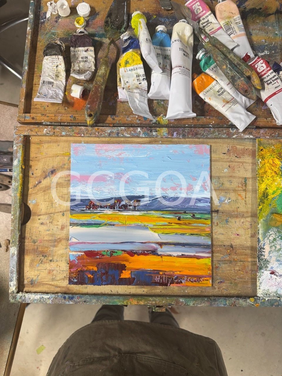 Farm Landscape 37 - Gold Coast Gallery Of ArtHilly Coufreur