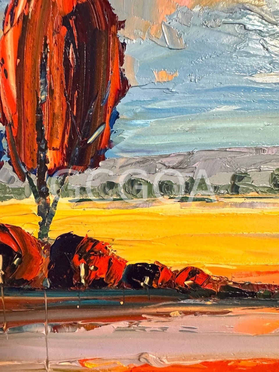 Farm Landscape 39 - Gold Coast Gallery Of ArtHilly Coufreur