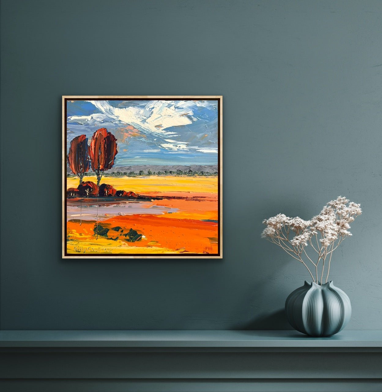 Farm Landscape 39 - Gold Coast Gallery Of ArtHilly Coufreur