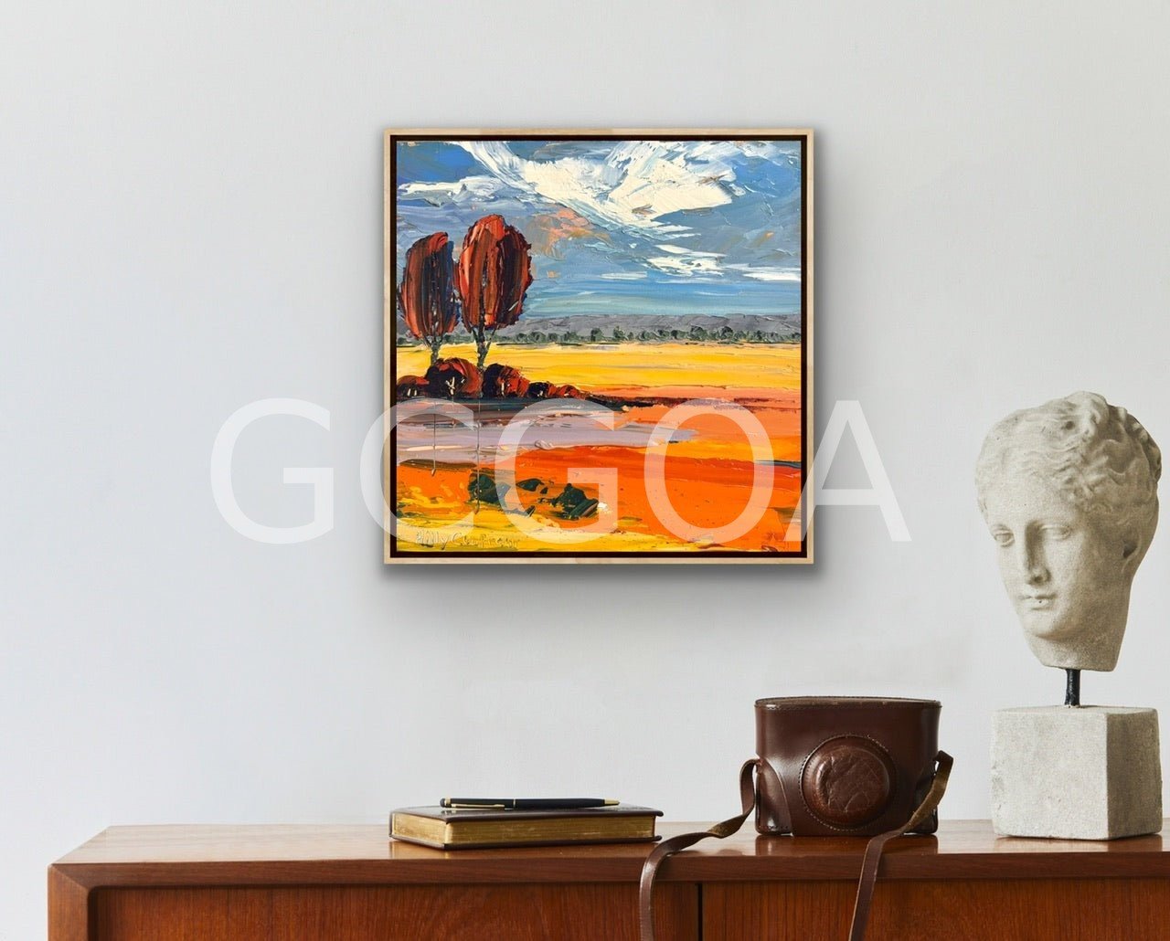 Farm Landscape 39 - Gold Coast Gallery Of ArtHilly Coufreur