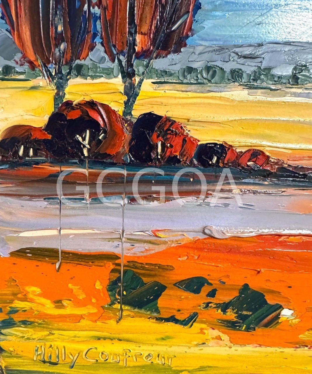 Farm Landscape 39 - Gold Coast Gallery Of ArtHilly Coufreur