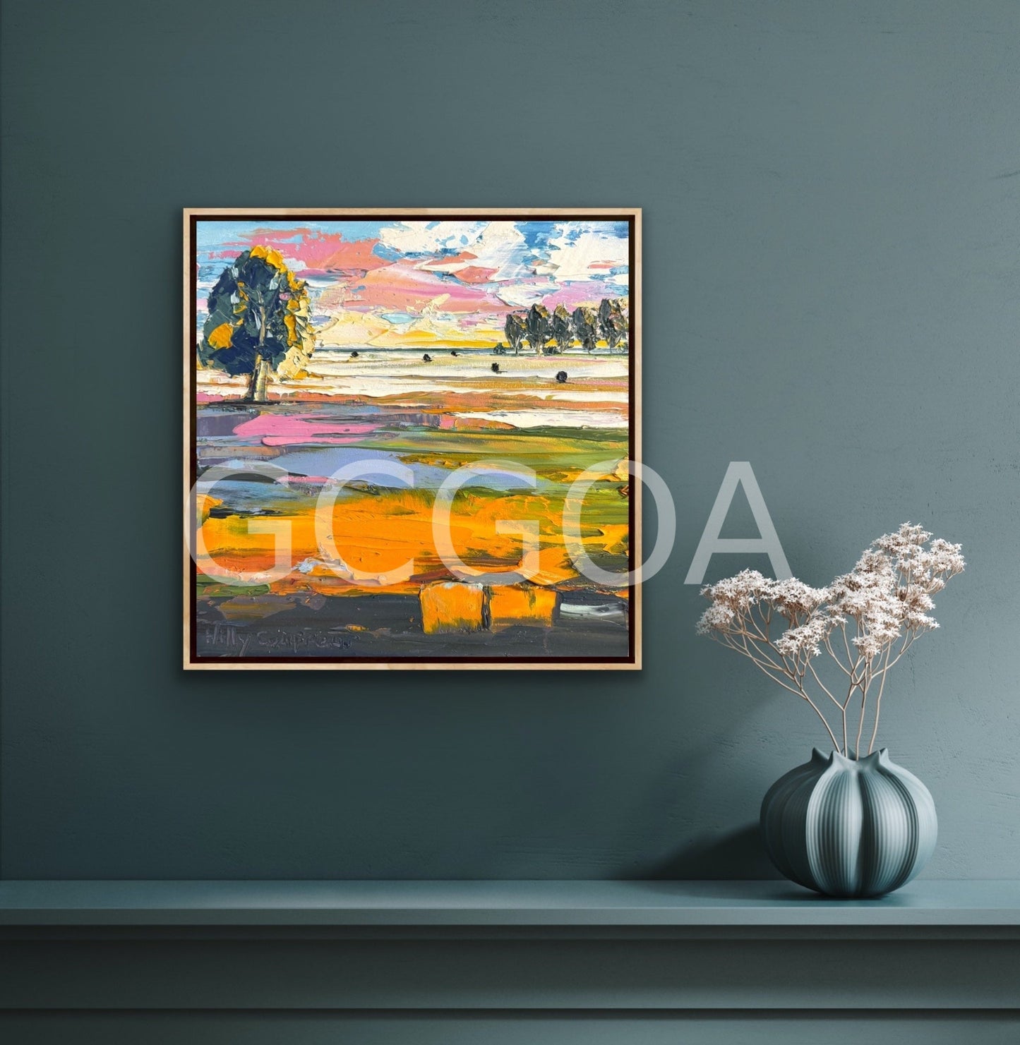 Farm Landscape 40 - Gold Coast Gallery Of ArtHilly Coufreur