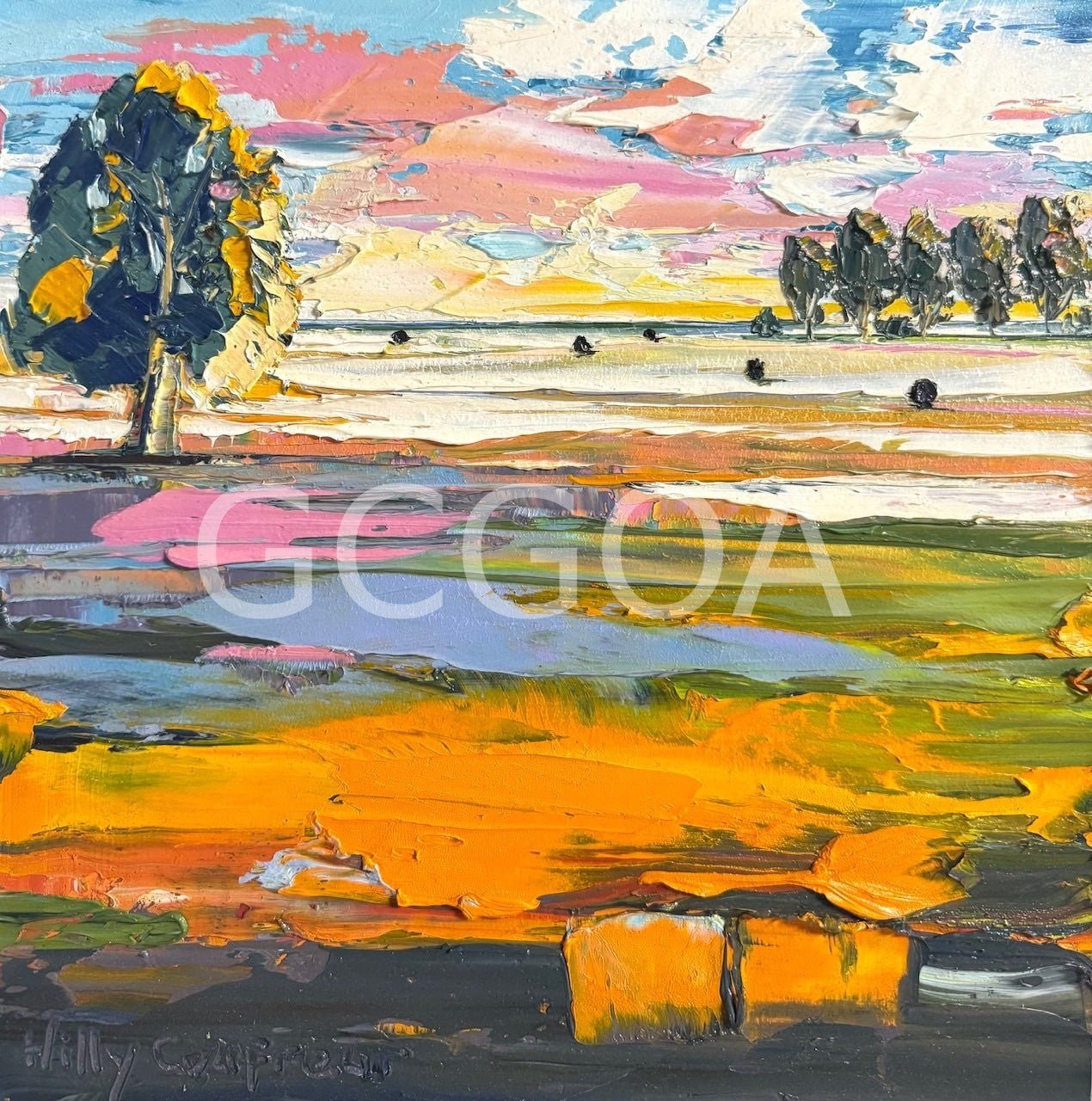 Farm Landscape 40 - Gold Coast Gallery Of ArtHilly Coufreur
