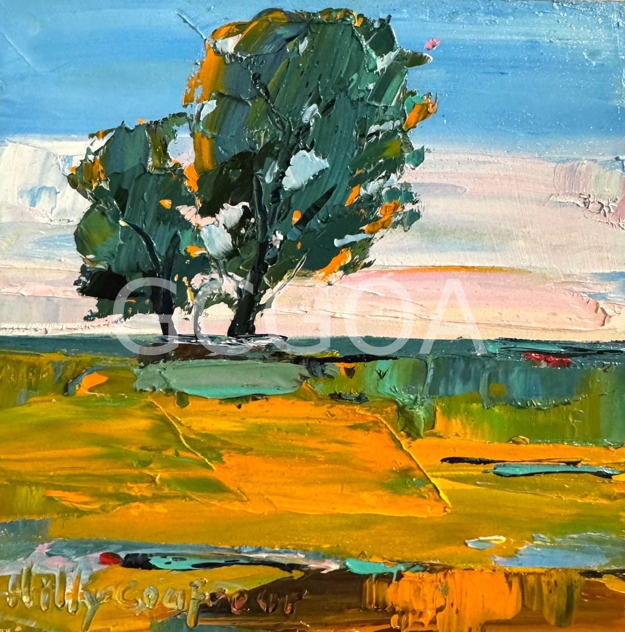 Farm Landscape 42 - Gold Coast Gallery Of ArtHilly Coufreur