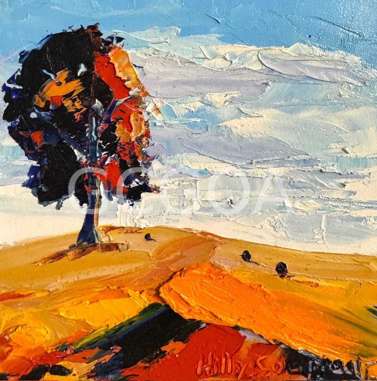 Farm Landscape 43 - Gold Coast Gallery Of ArtHilly Coufreur