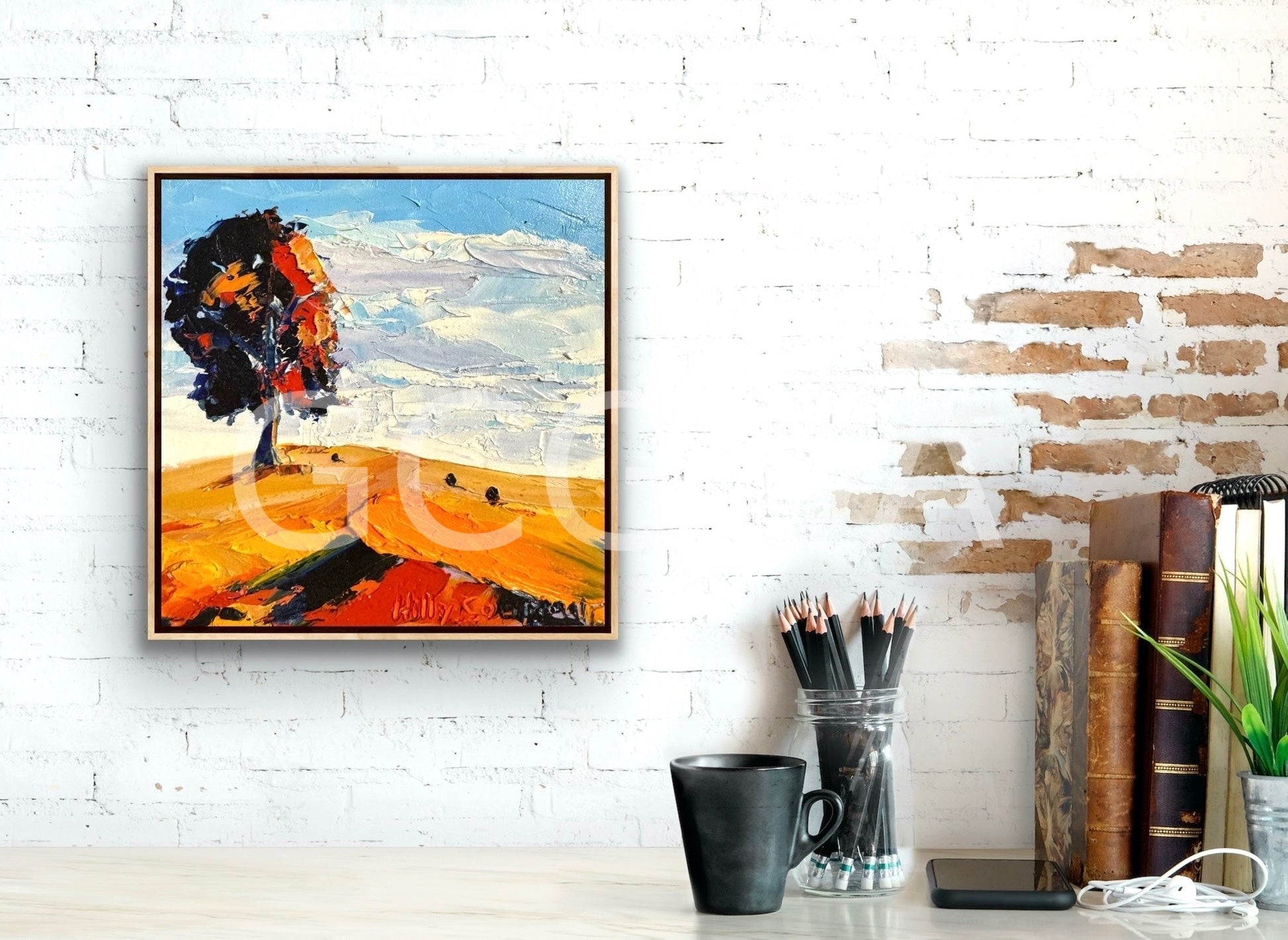 Farm Landscape 43 - Gold Coast Gallery Of ArtHilly Coufreur