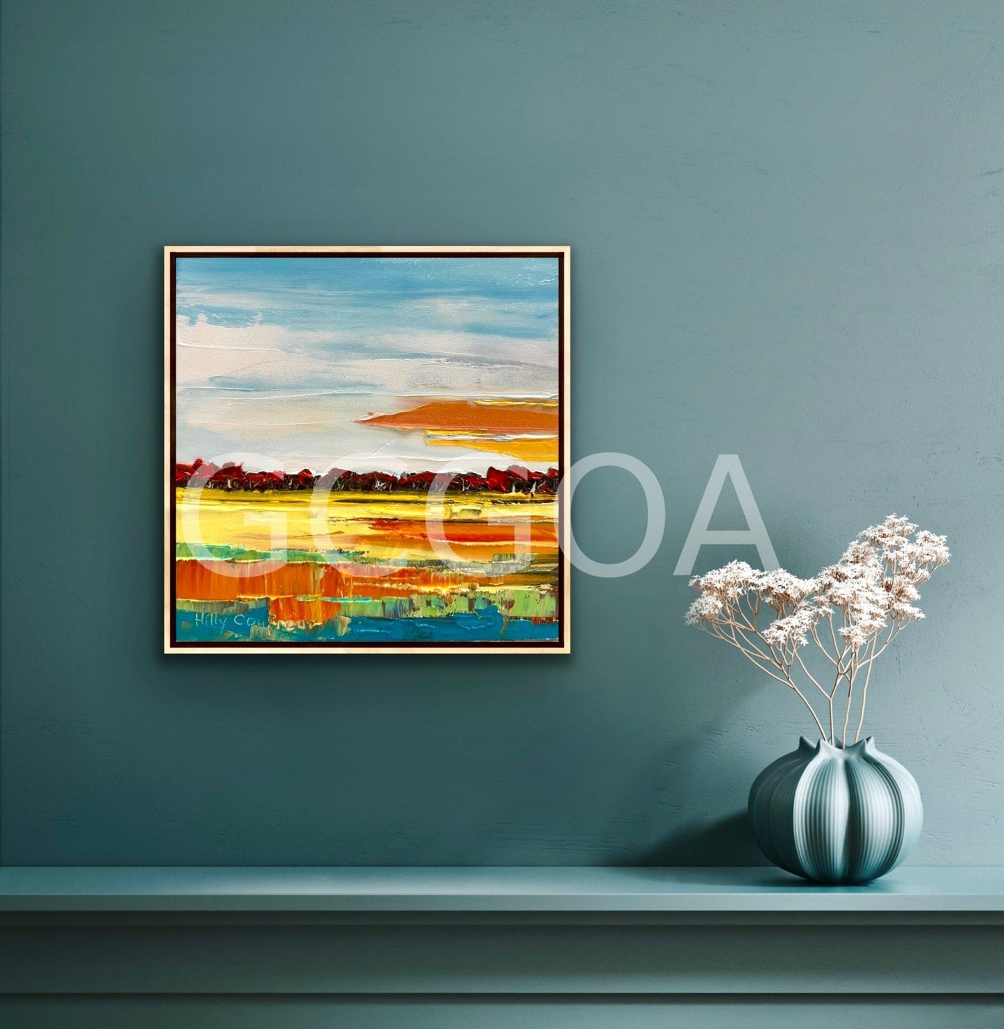 Farm Landscape 45 - Gold Coast Gallery Of ArtHilly Coufreur