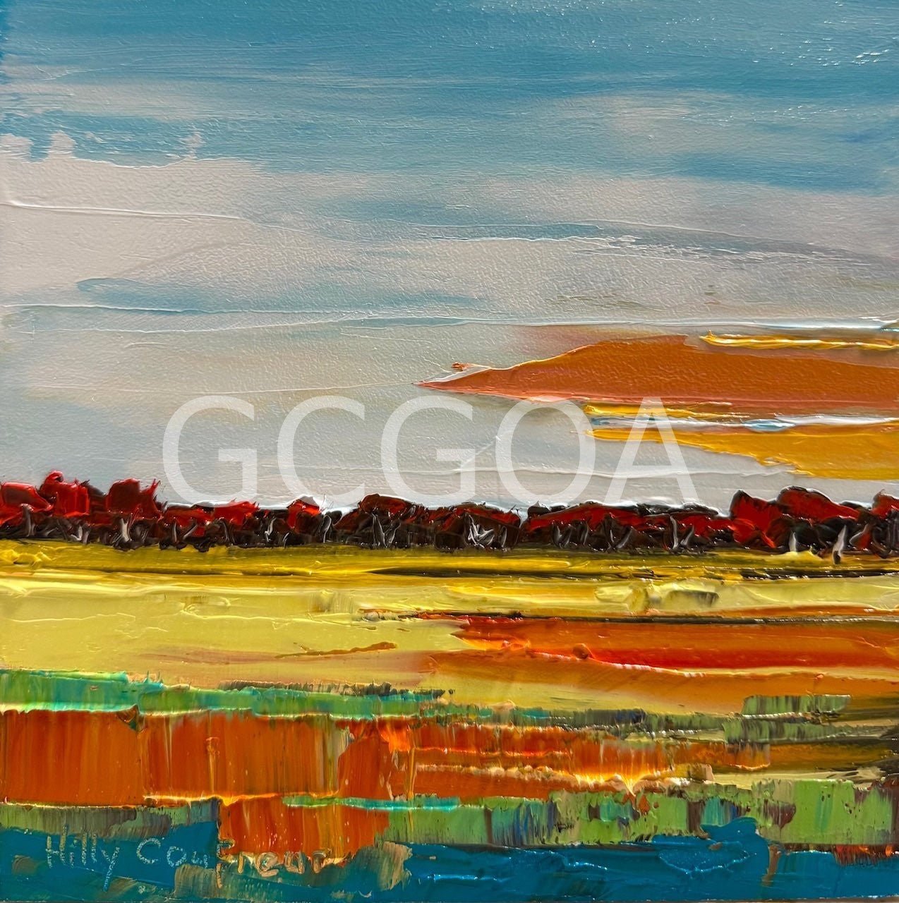 Farm Landscape 45 - Gold Coast Gallery Of ArtHilly Coufreur