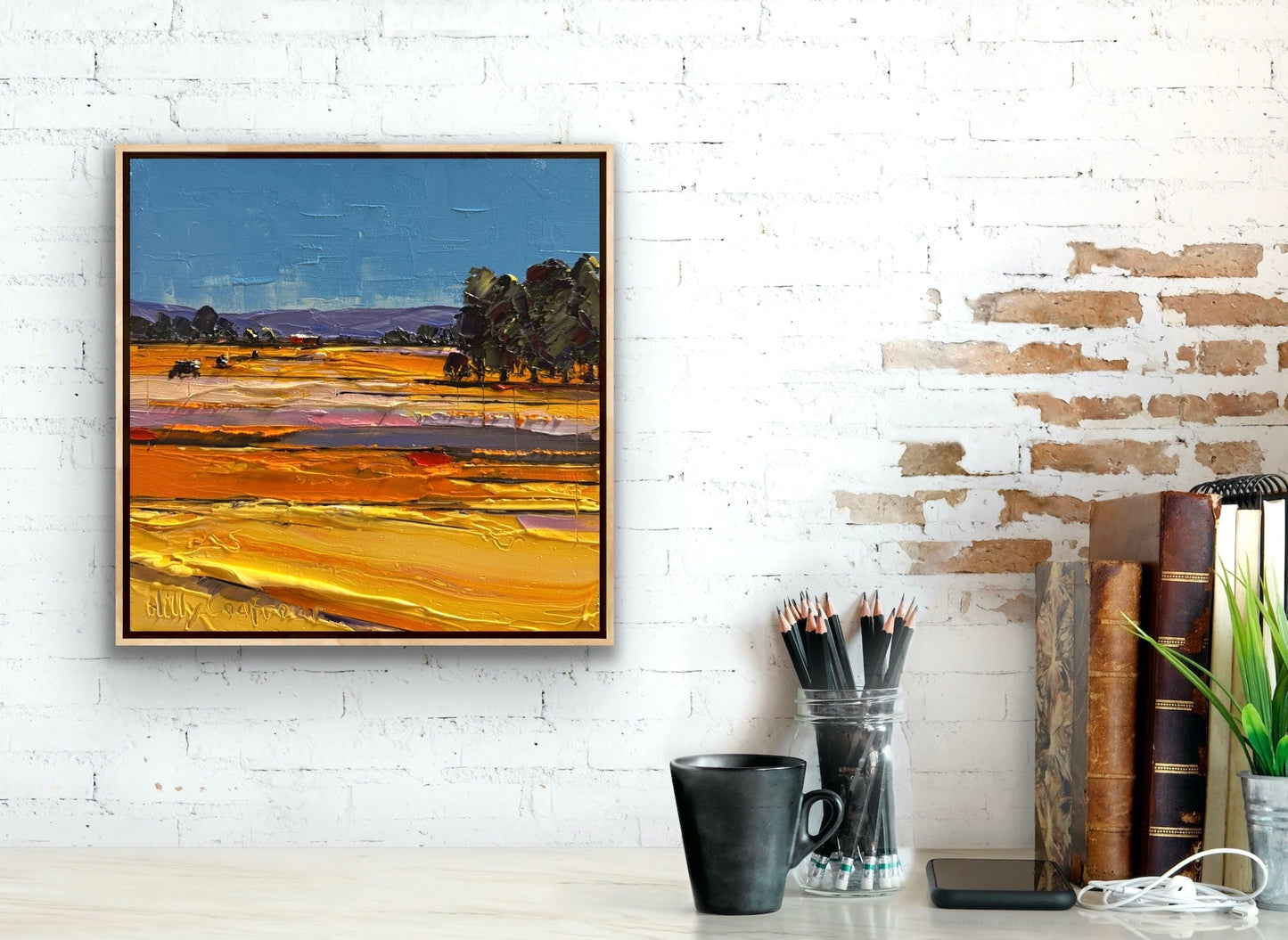 Farm Landscape 46 - Gold Coast Gallery Of ArtHilly Coufreur