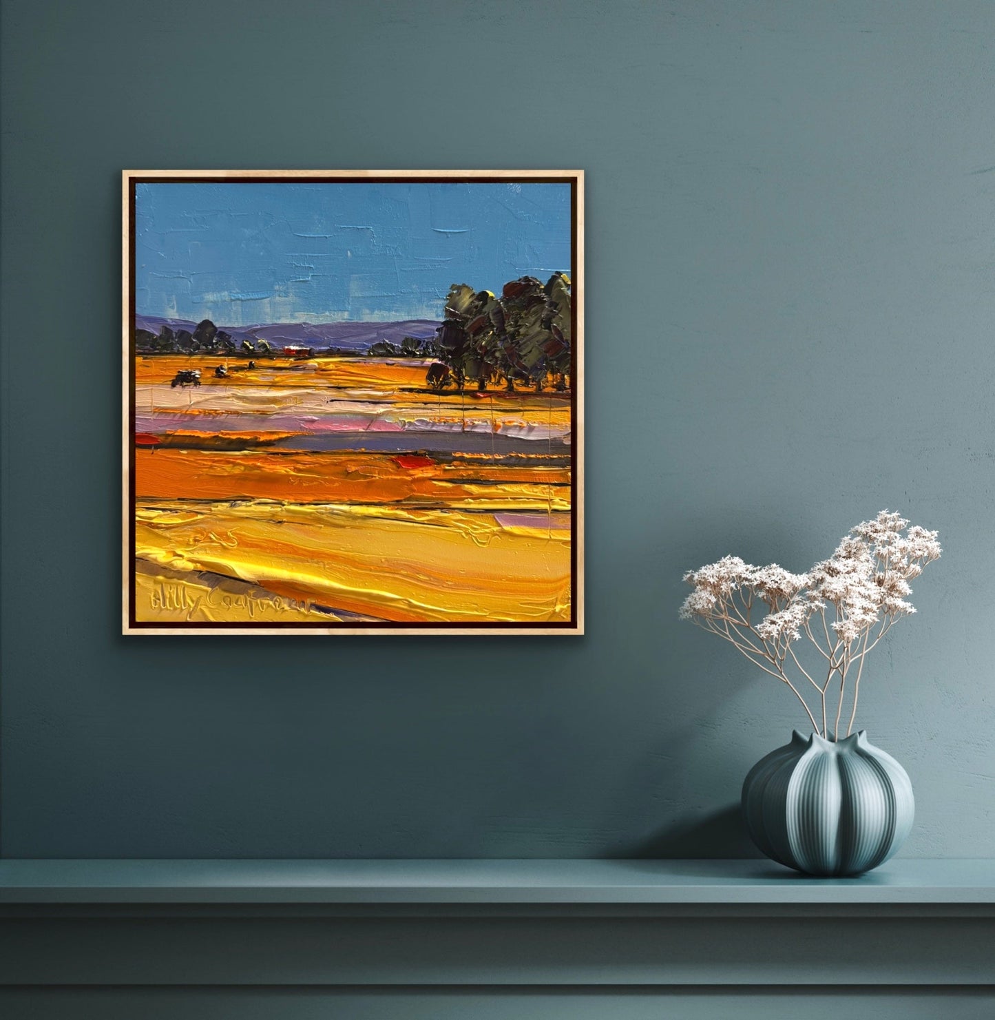 Farm Landscape 46 - Gold Coast Gallery Of ArtHilly Coufreur