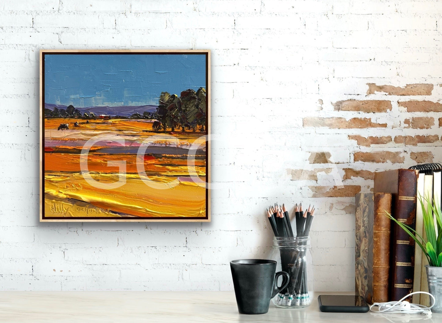 Farm Landscape 46 - Gold Coast Gallery Of ArtHilly Coufreur