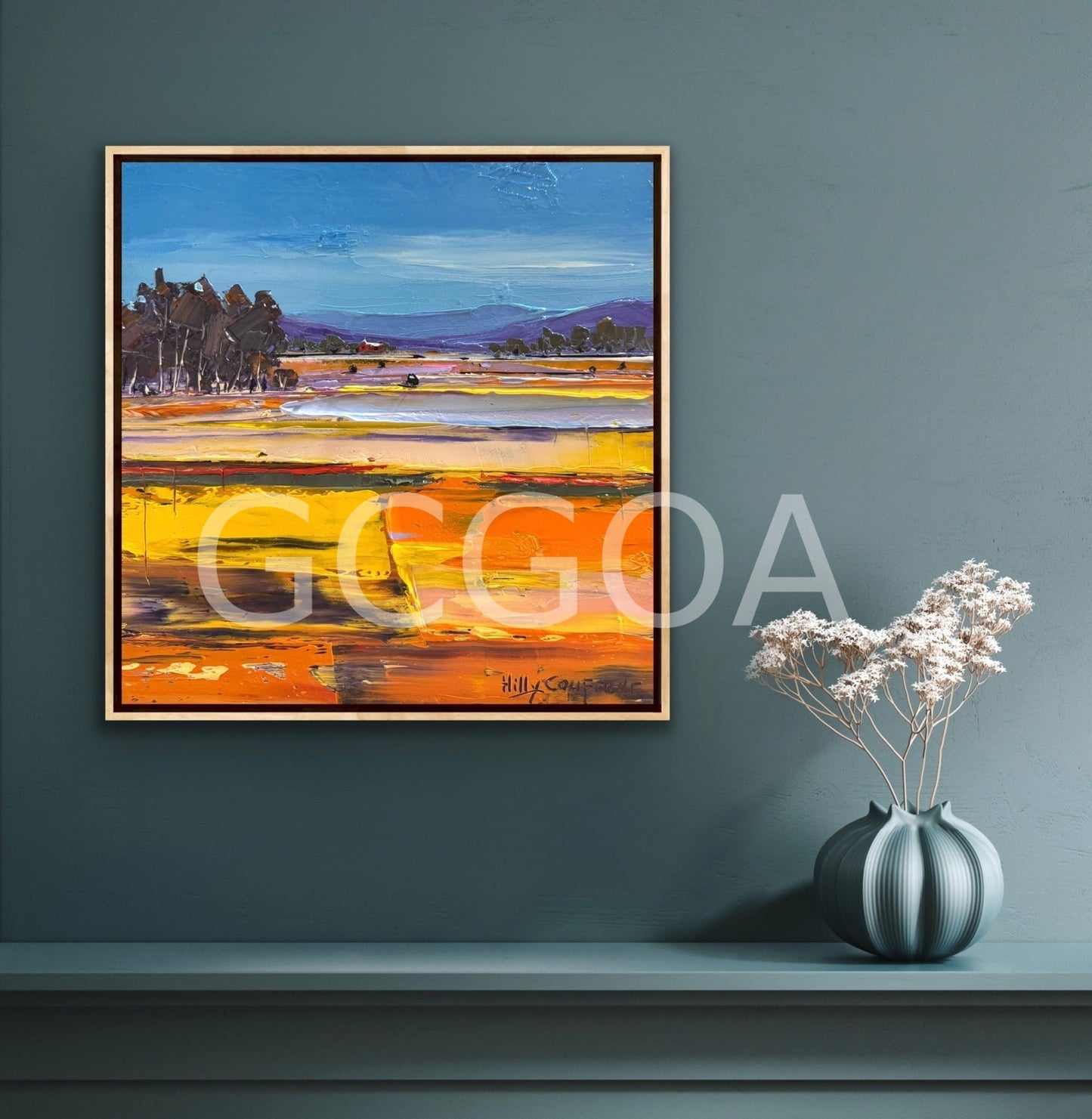 Farm Landscape 47 - Gold Coast Gallery Of ArtHilly Coufreur