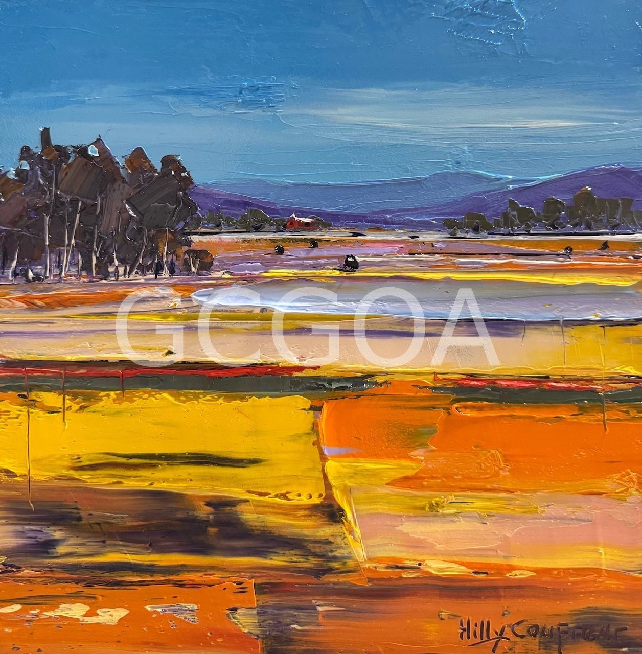 Farm Landscape 47 - Gold Coast Gallery Of ArtHilly Coufreur
