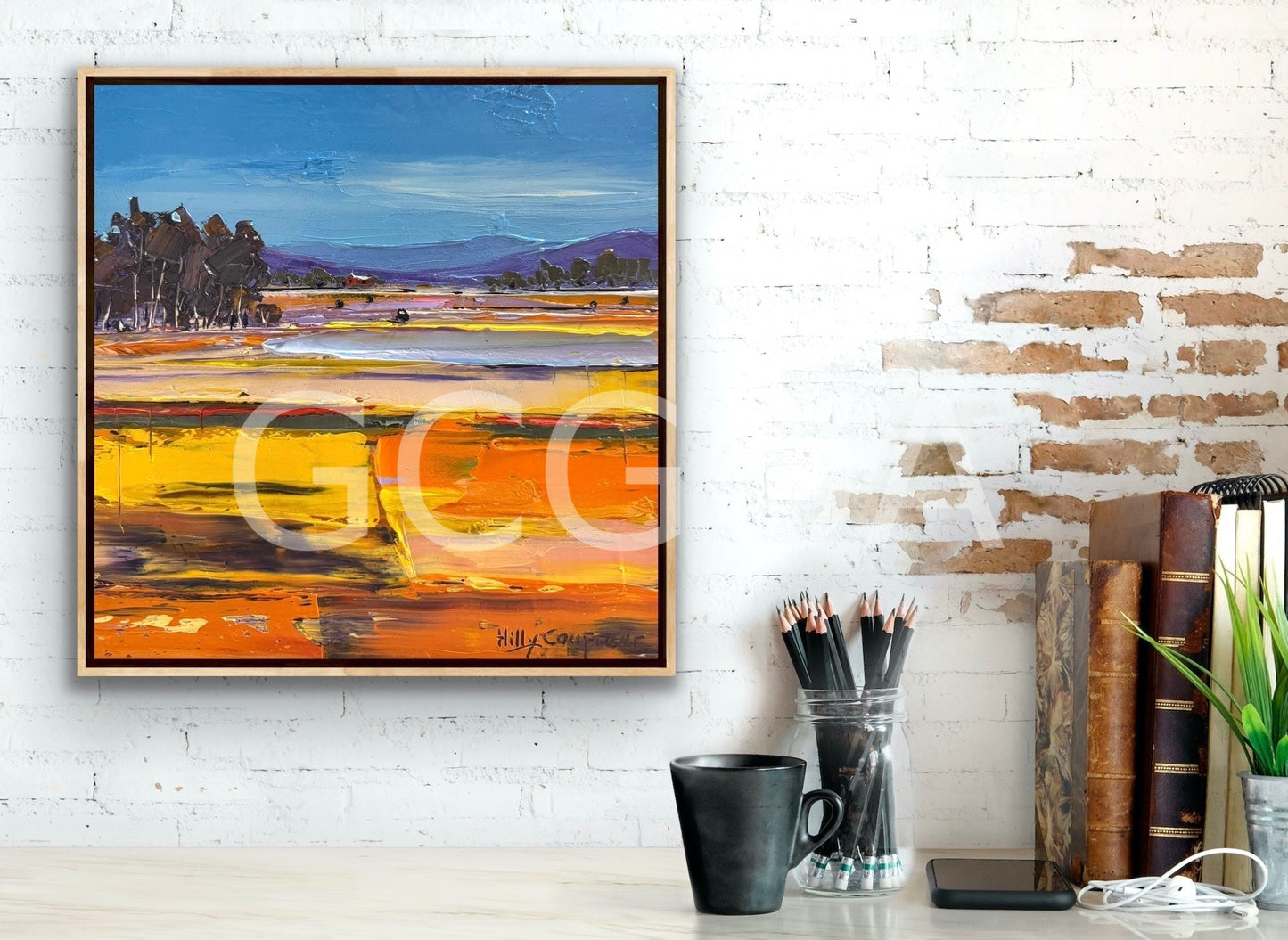 Farm Landscape 47 - Gold Coast Gallery Of ArtHilly Coufreur