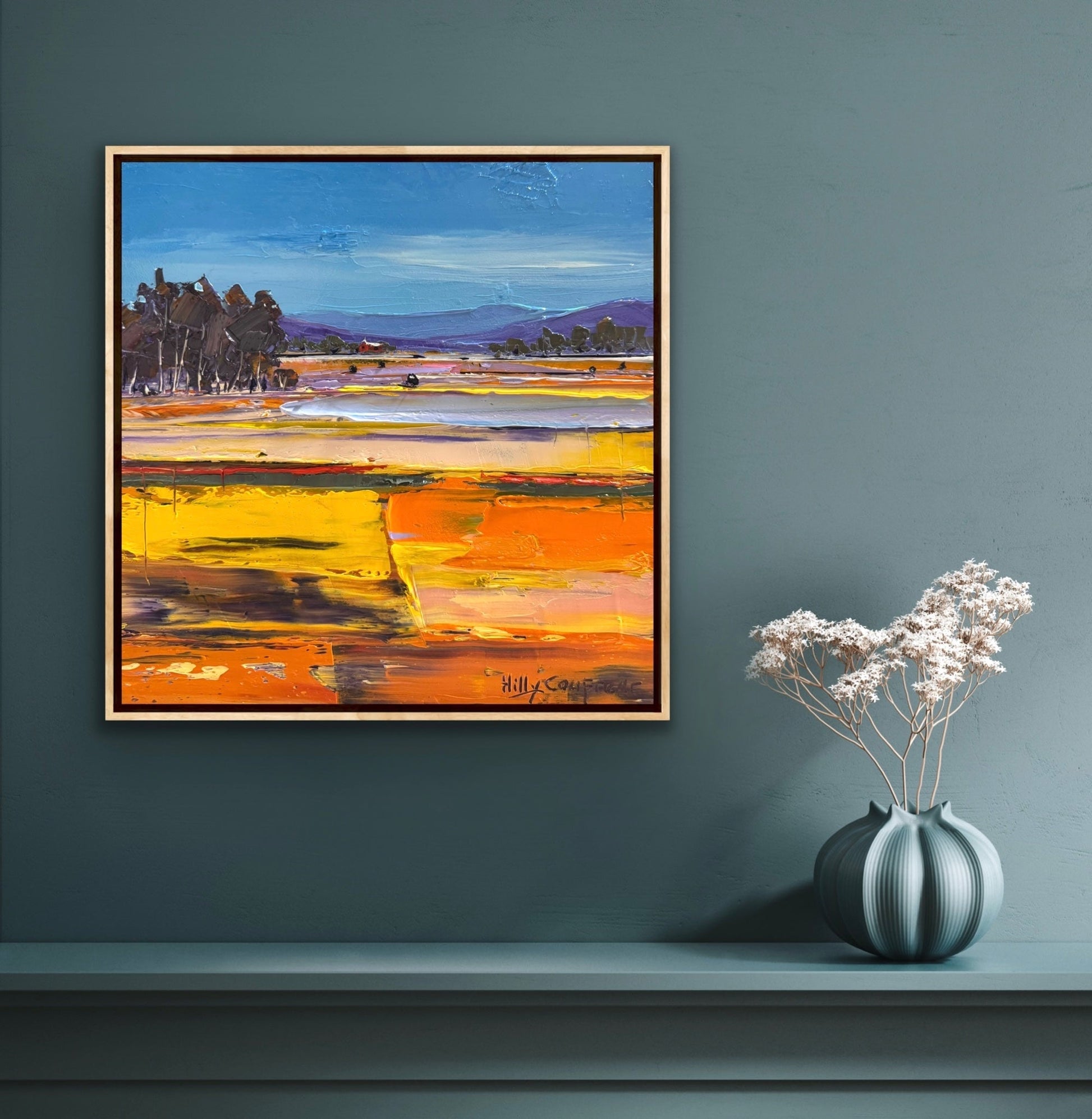 Farm Landscape 47 - Gold Coast Gallery Of ArtHilly Coufreur