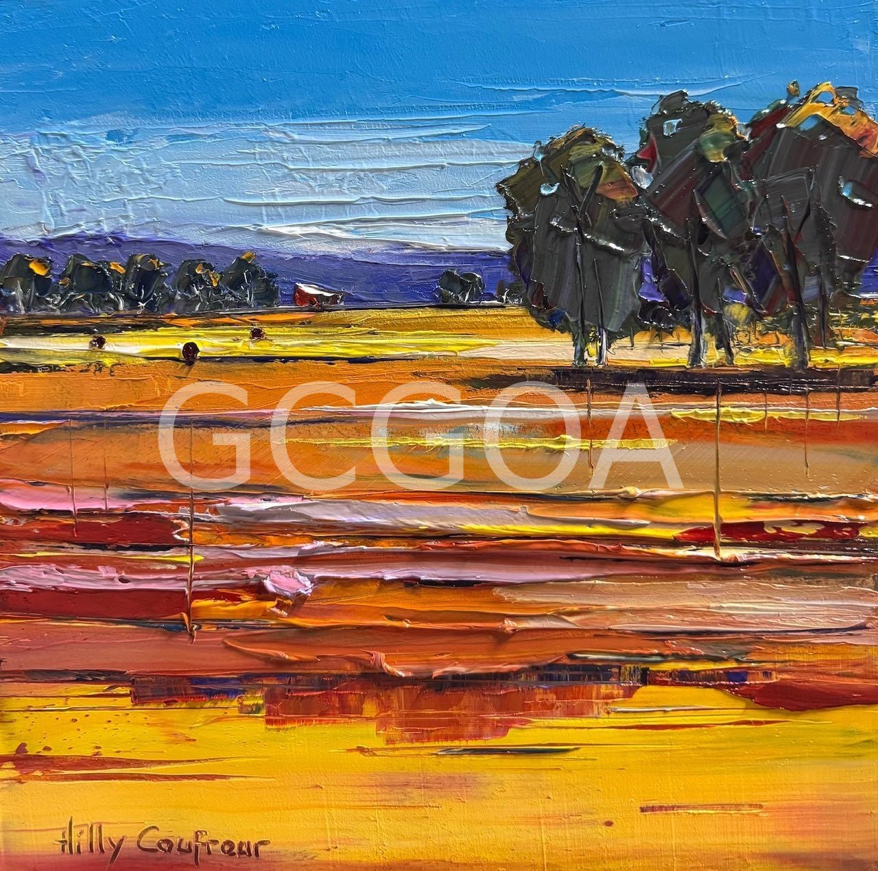 Farm Landscape 48 - Gold Coast Gallery Of ArtHilly Coufreur