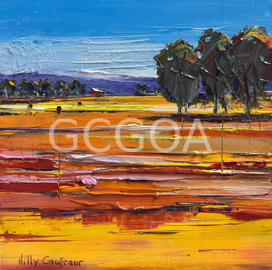 Farm Landscape 48 - Gold Coast Gallery Of ArtHilly Coufreur