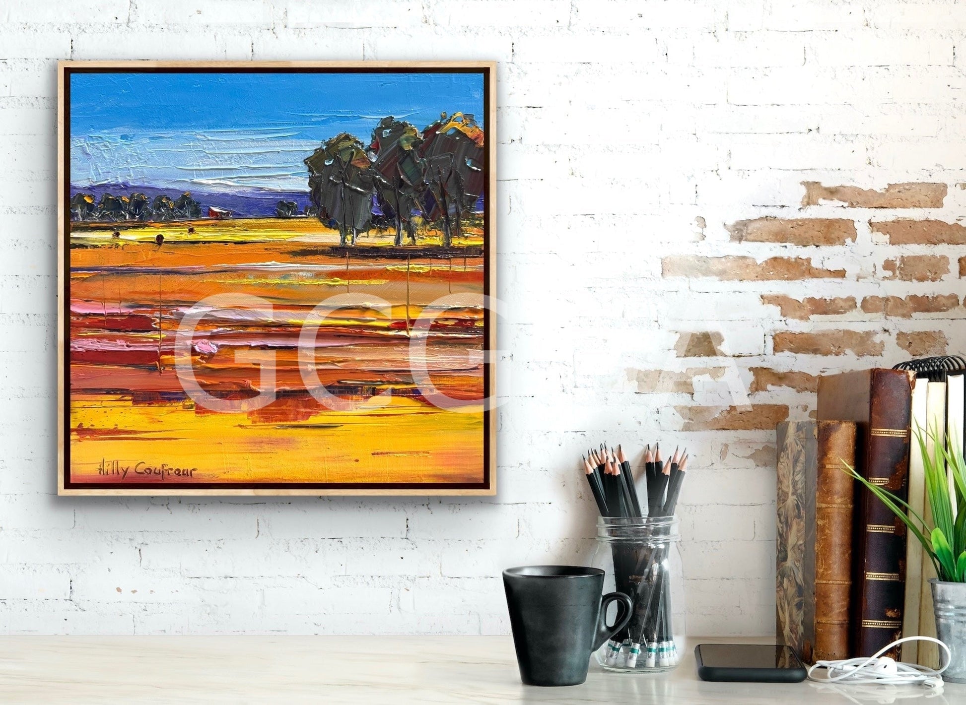 Farm Landscape 48 - Gold Coast Gallery Of ArtHilly Coufreur