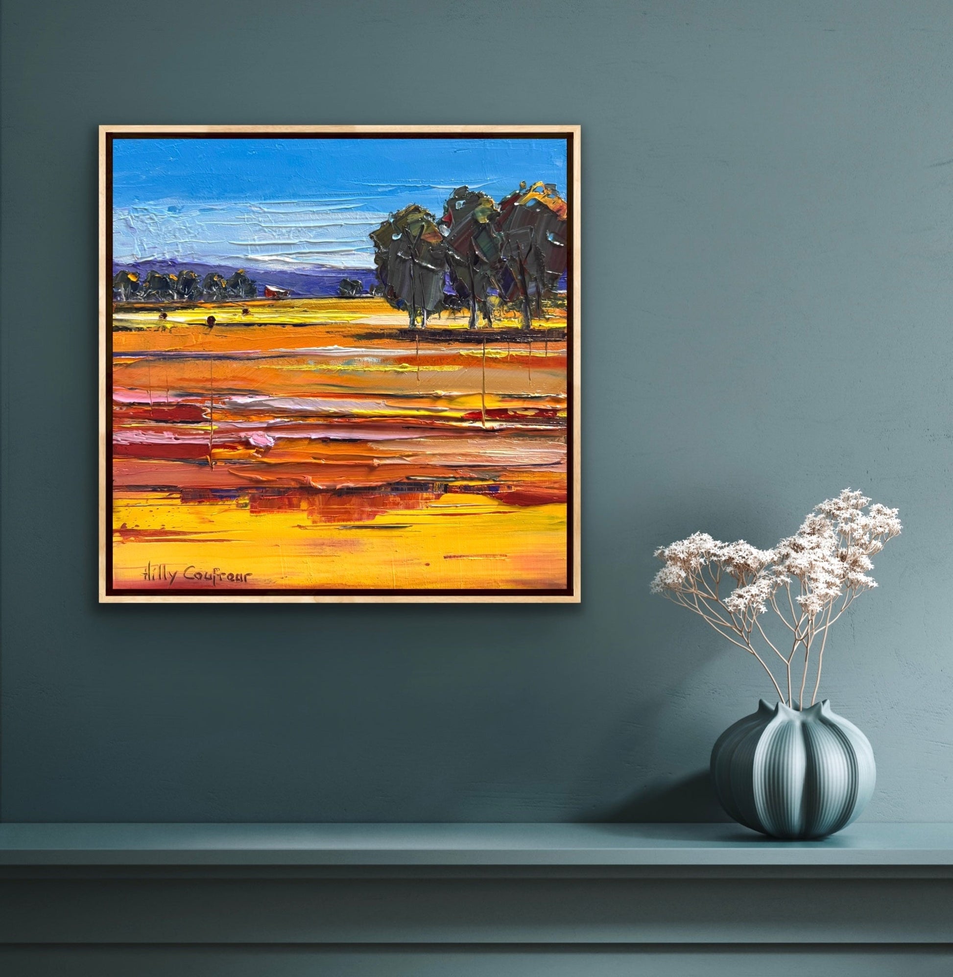 Farm Landscape 48 - Gold Coast Gallery Of ArtHilly Coufreur