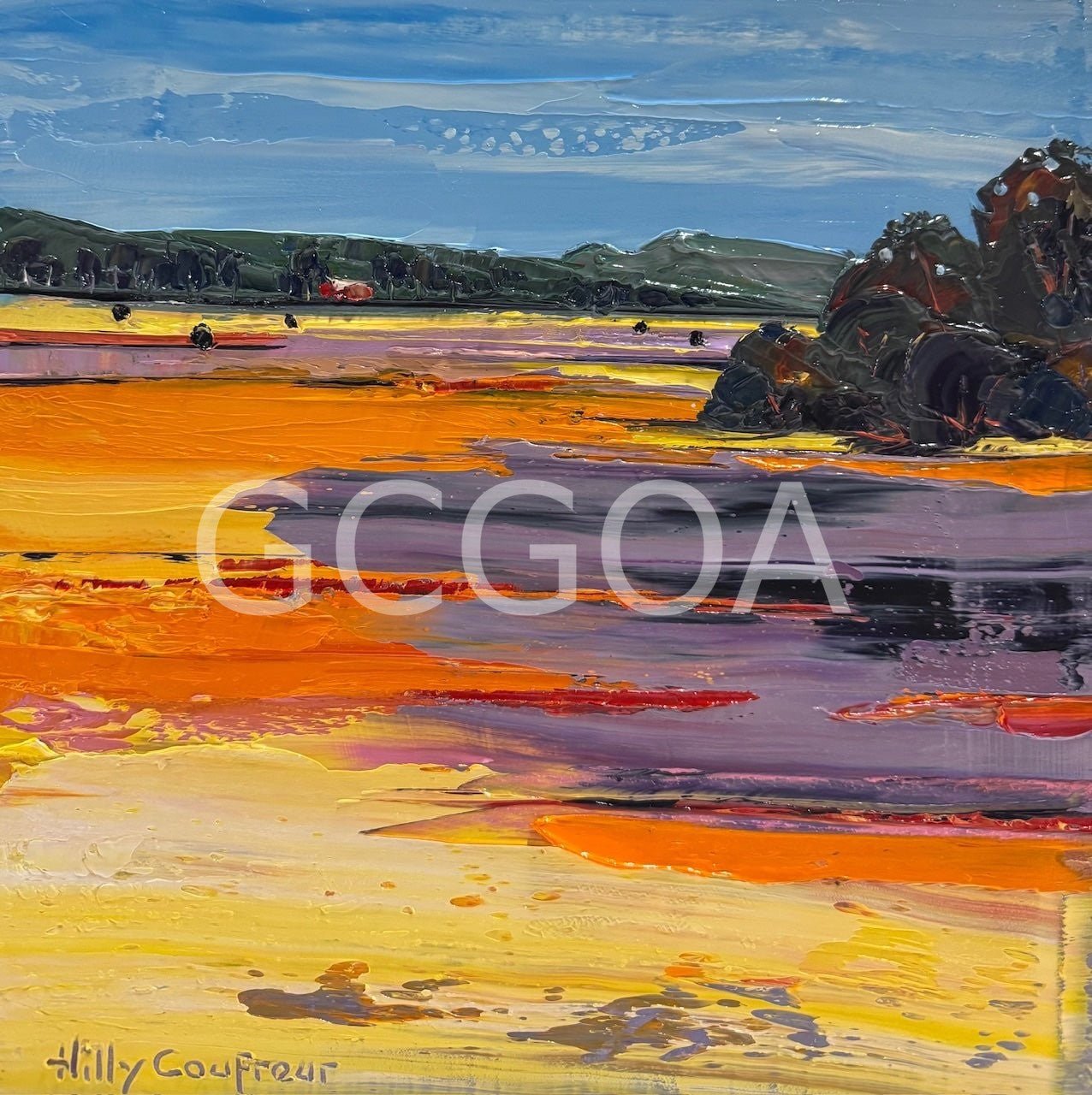 Farm Landscape 49 - Gold Coast Gallery Of ArtHilly Coufreur