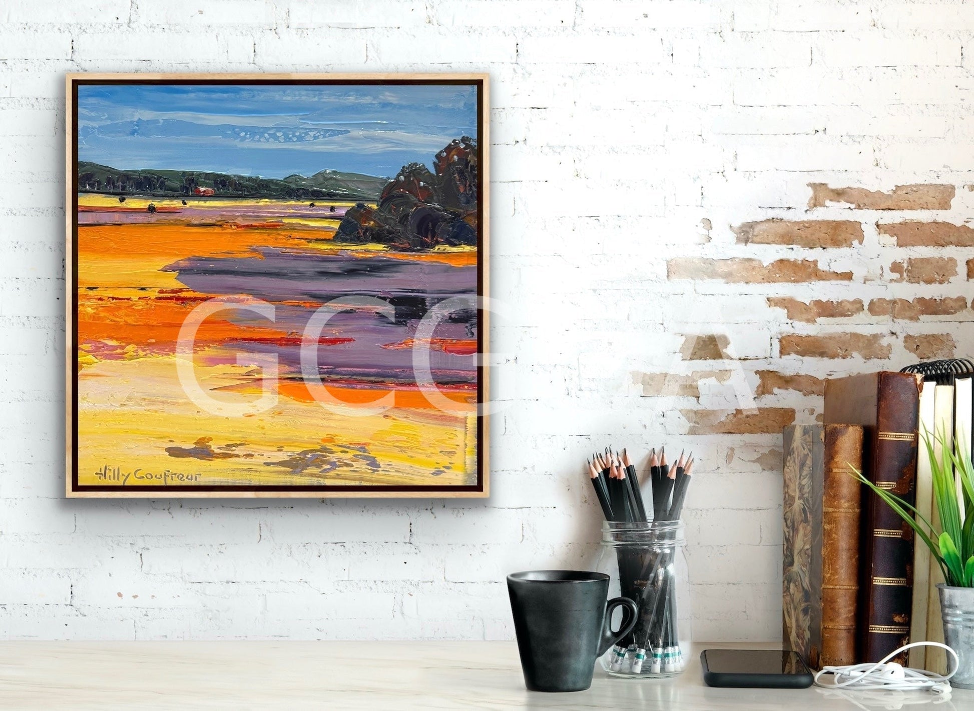 Farm Landscape 49 - Gold Coast Gallery Of ArtHilly Coufreur