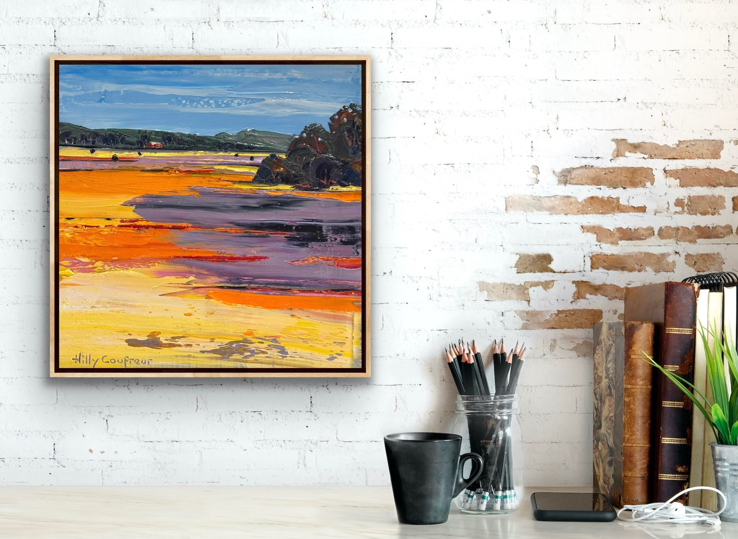 Farm Landscape 49 - Gold Coast Gallery Of ArtHilly Coufreur