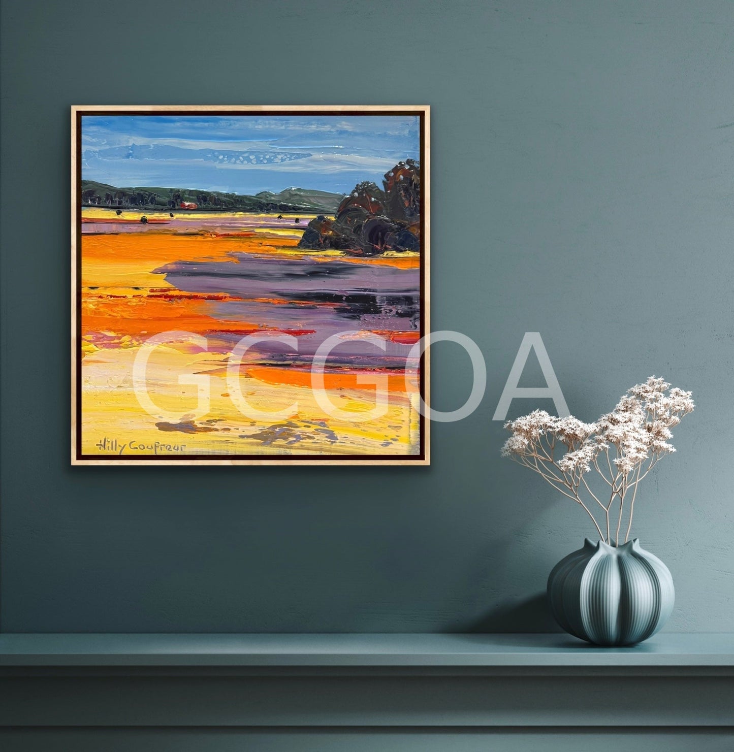 Farm Landscape 49 - Gold Coast Gallery Of ArtHilly Coufreur