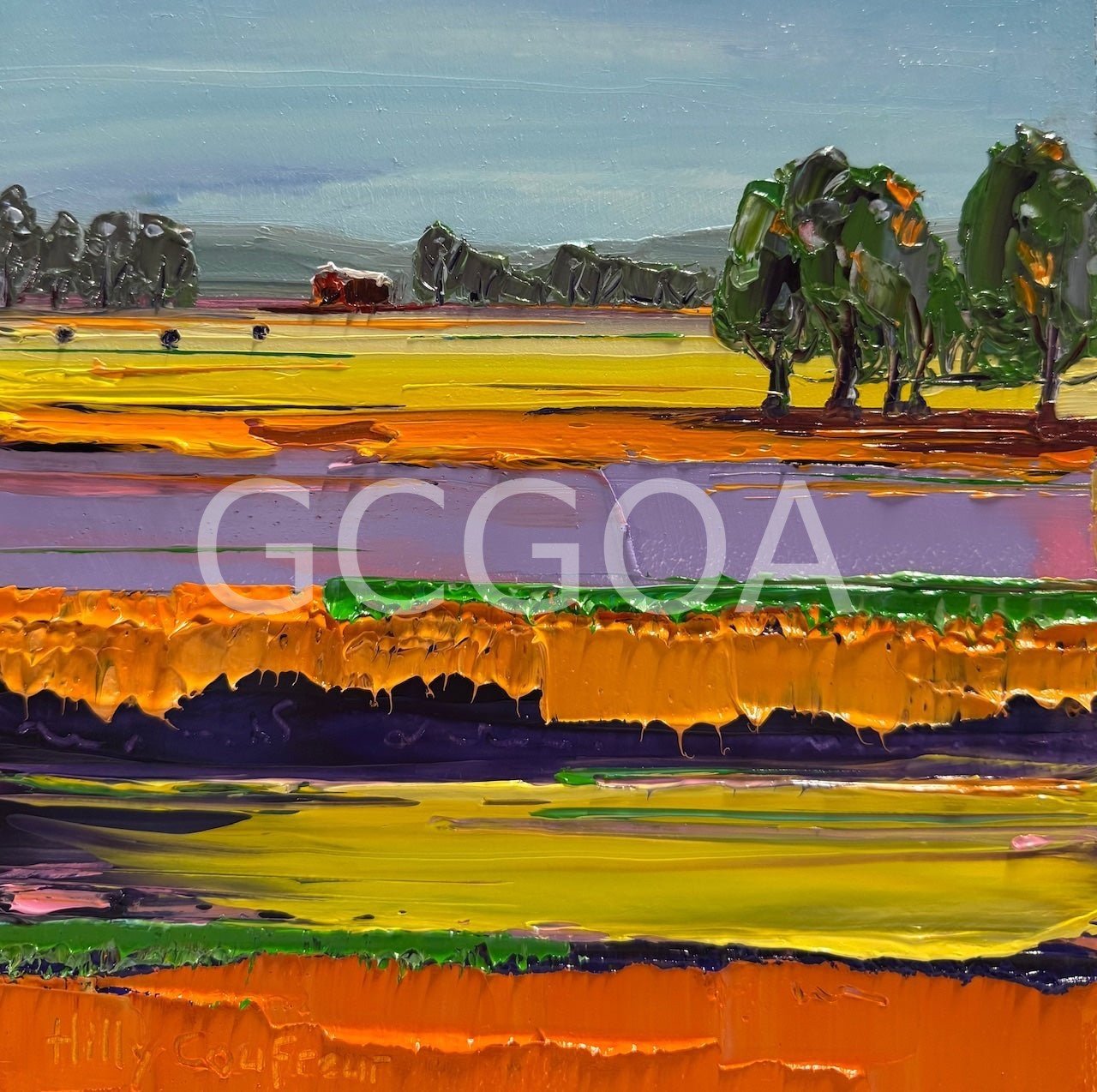 Farm Landscape 50 - Gold Coast Gallery Of ArtHilly Coufreur