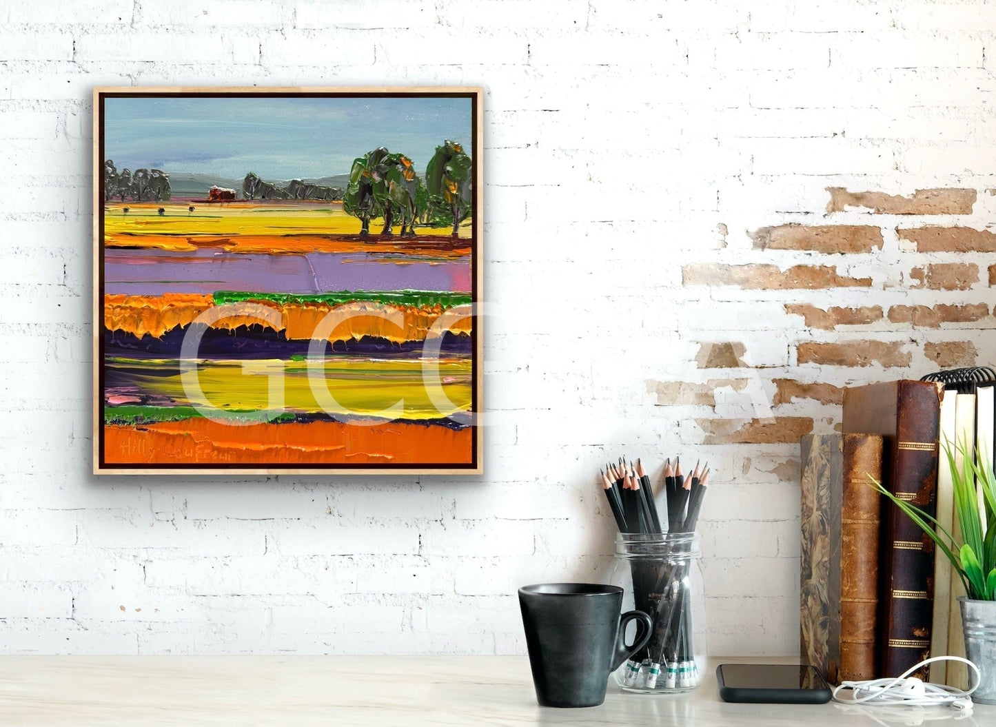 Farm Landscape 50 - Gold Coast Gallery Of ArtHilly Coufreur