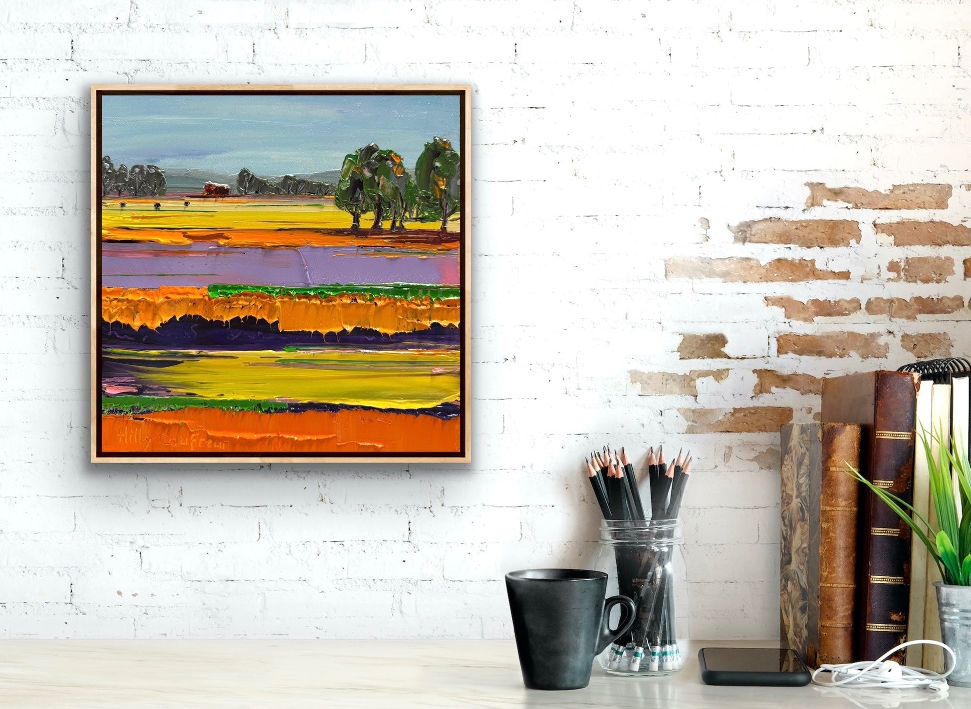Farm Landscape 50 - Gold Coast Gallery Of ArtHilly Coufreur