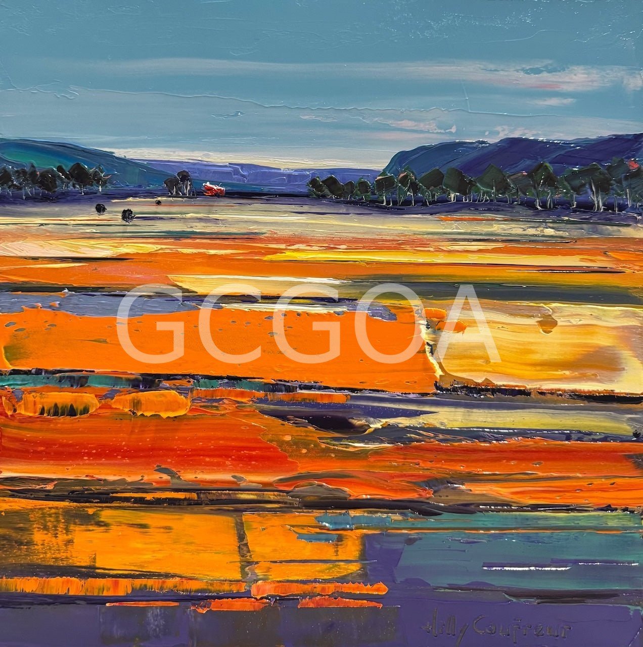 Farm Landscape 51 - Gold Coast Gallery Of ArtHilly Coufreur