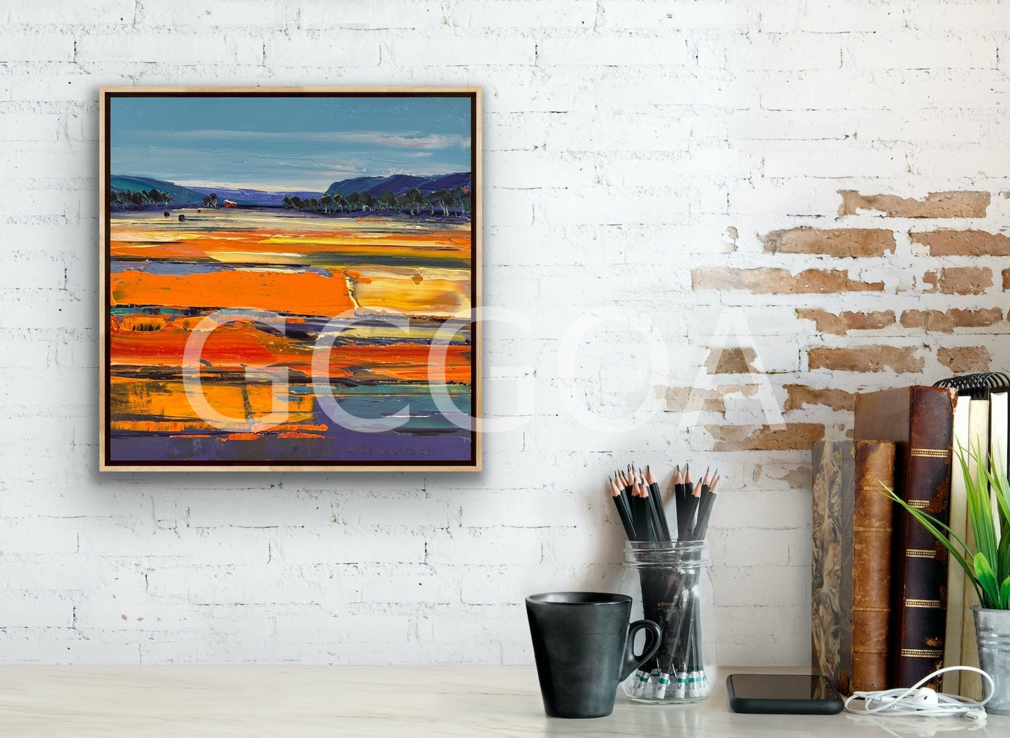 Farm Landscape 51 - Gold Coast Gallery Of ArtHilly Coufreur