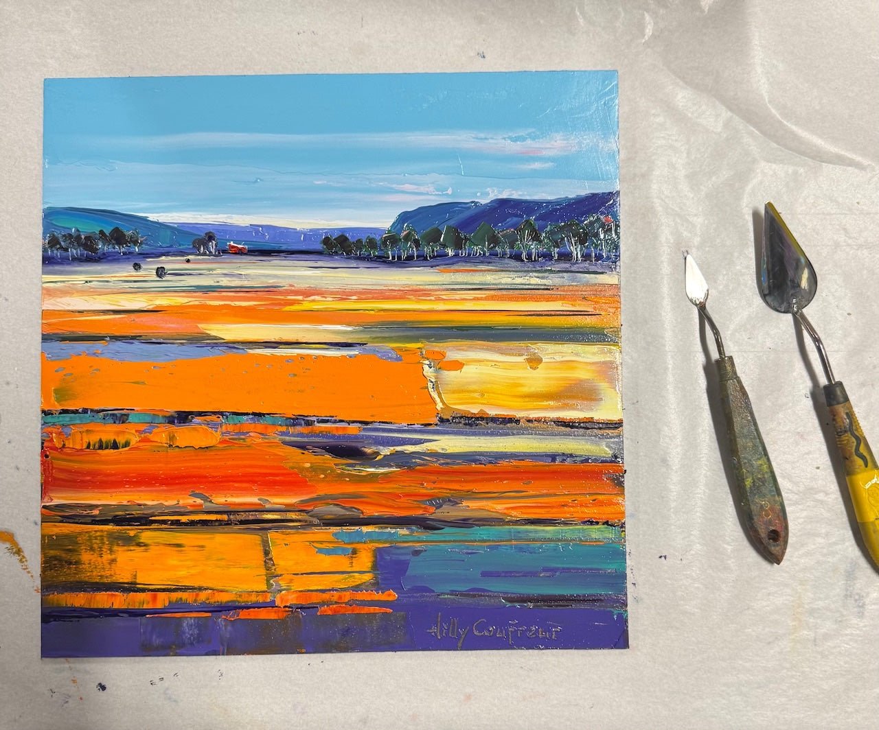Farm Landscape 51 - Gold Coast Gallery Of ArtHilly Coufreur