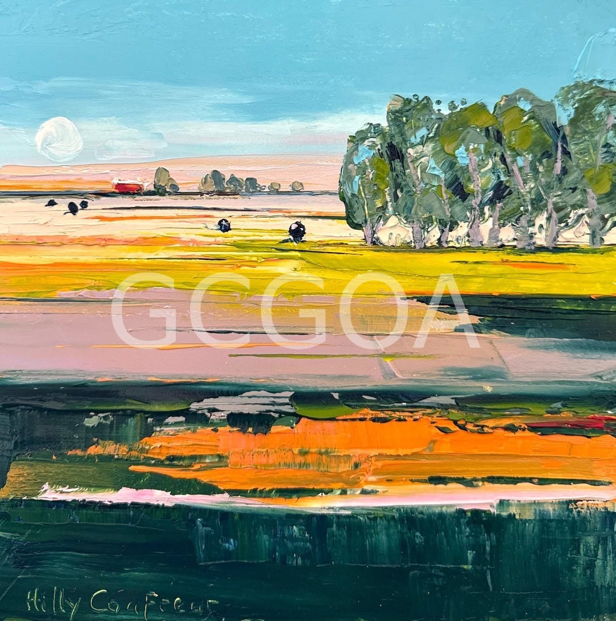 Farm Landscape 53 - Gold Coast Gallery Of ArtHilly Coufreur