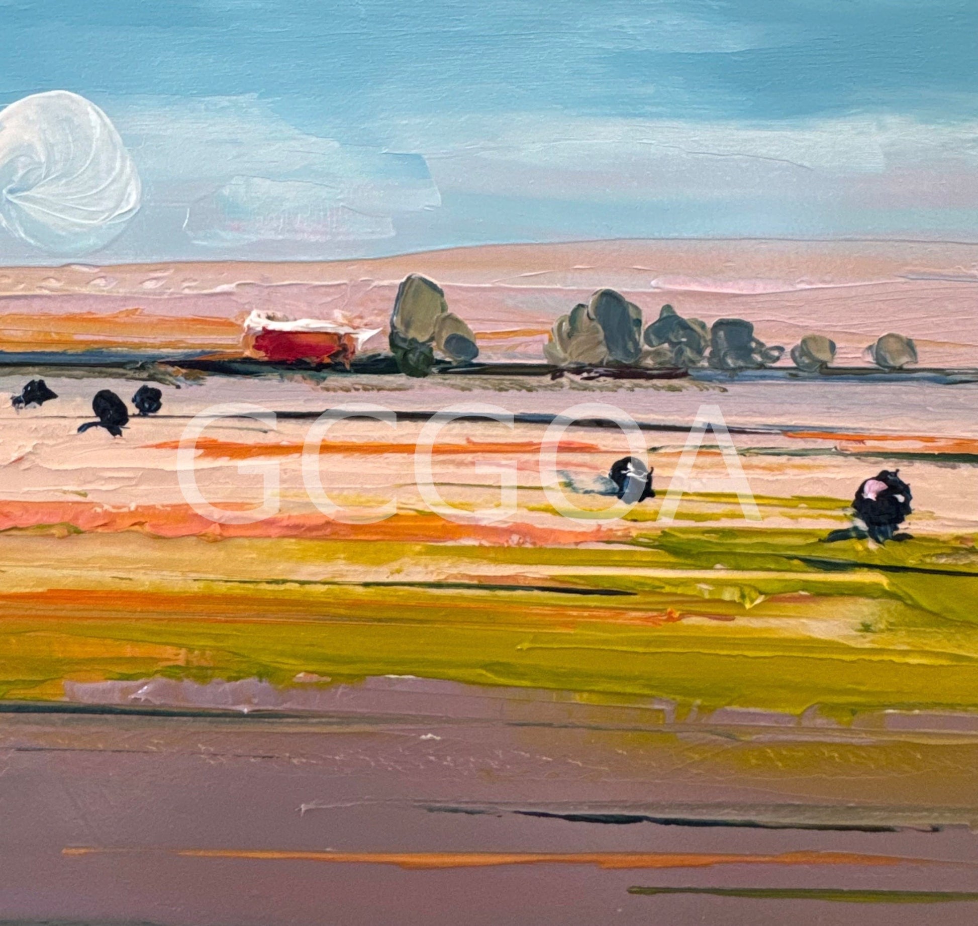 Farm Landscape 53 - Gold Coast Gallery Of ArtHilly Coufreur