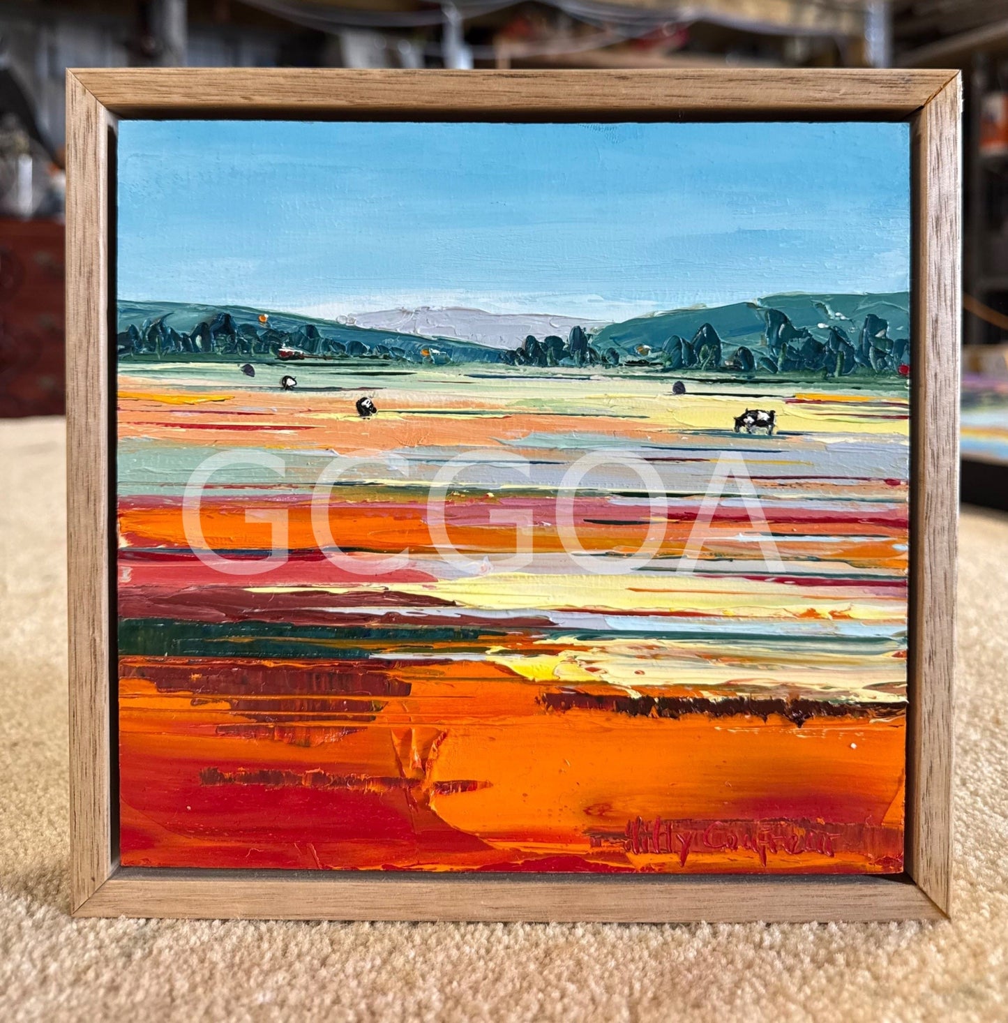 Farm Landscape 55 - Gold Coast Gallery Of ArtHilly Coufreur