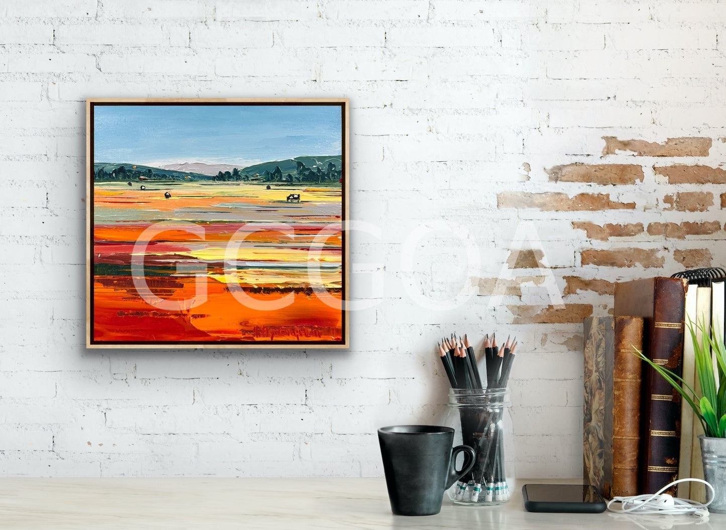 Farm Landscape 55 - Gold Coast Gallery Of ArtHilly Coufreur