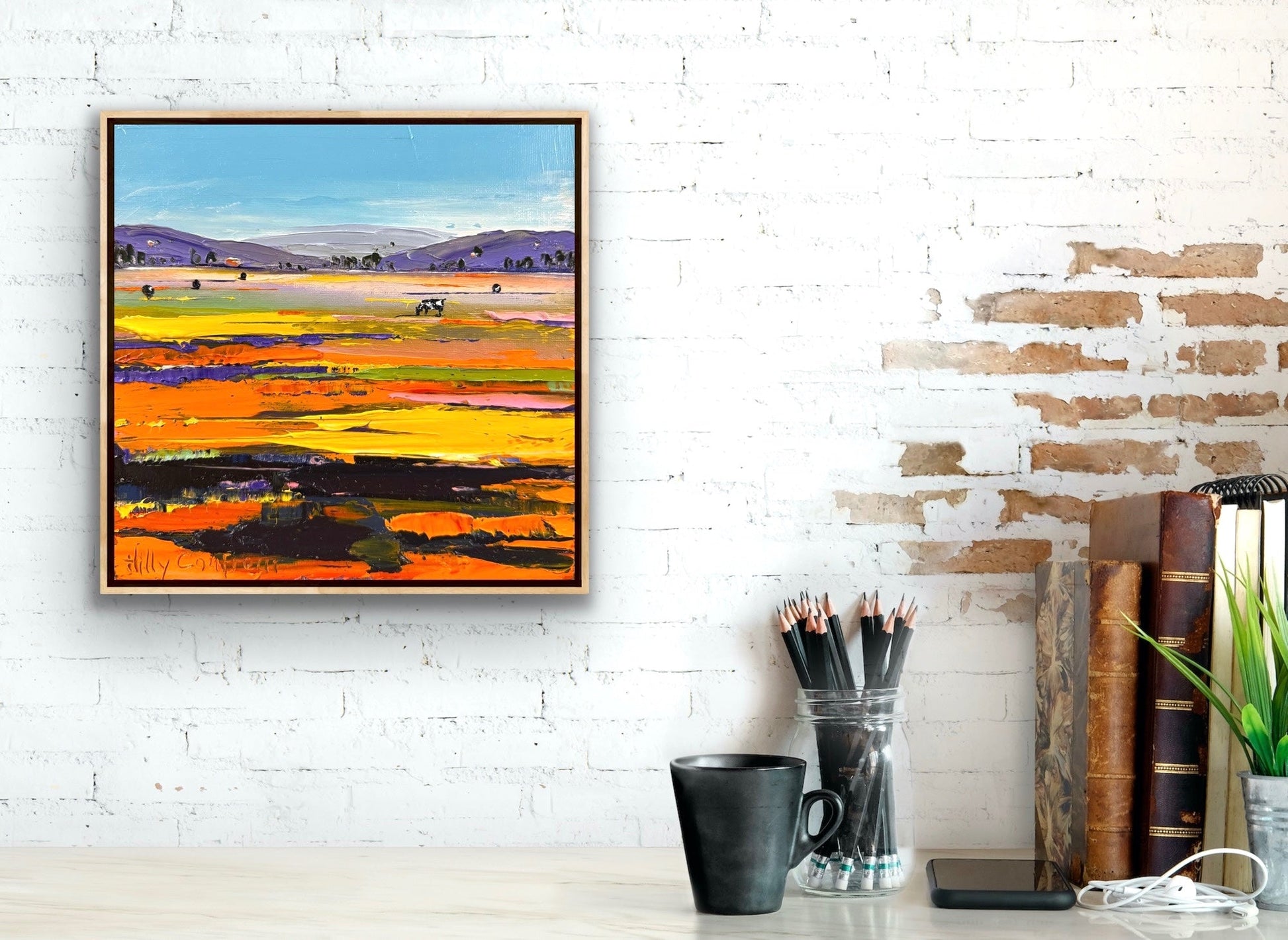 Farm Landscape 56 - Gold Coast Gallery Of ArtHilly Coufreur