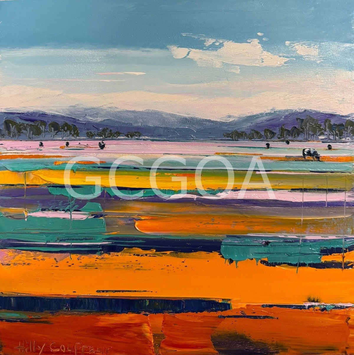 Farm Landscape 58 - Gold Coast Gallery Of ArtHilly Coufreur