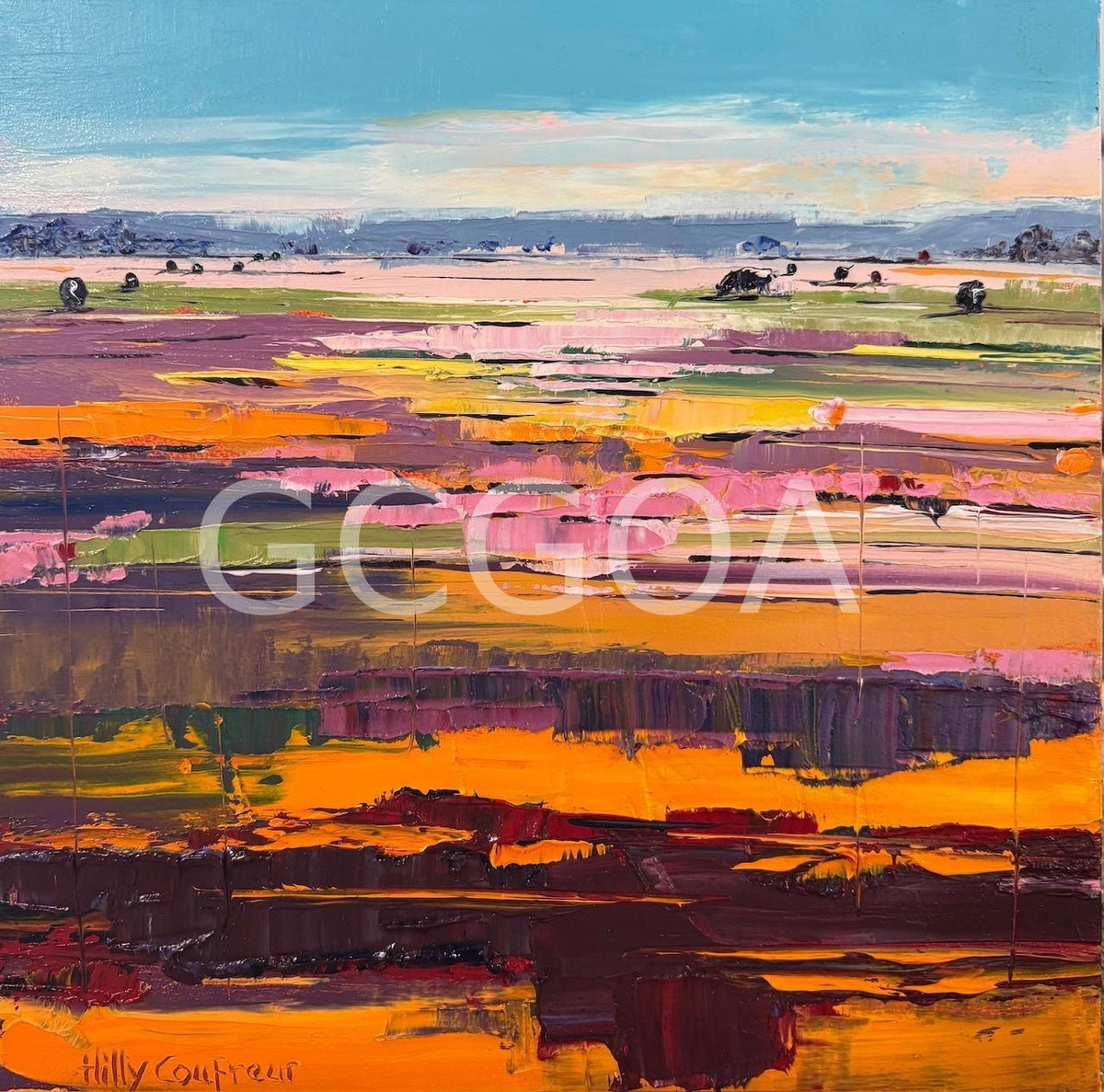 Farm Landscape 62 - Gold Coast Gallery Of ArtHilly Coufreur