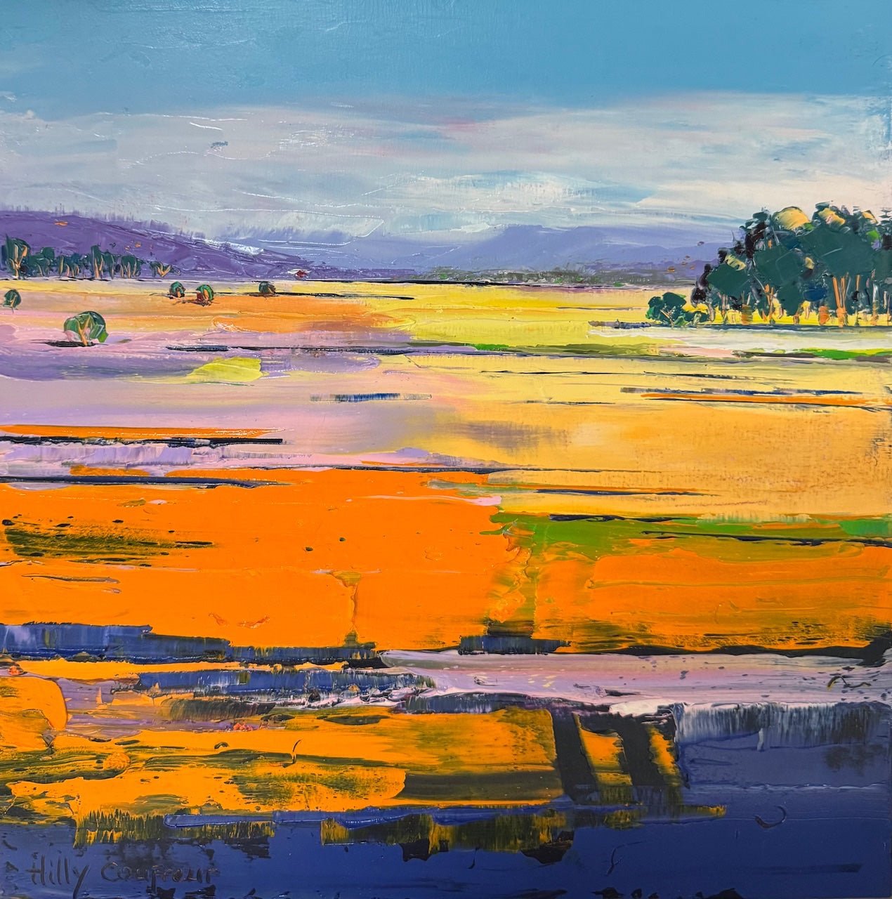 Farm Landscape 63 - Gold Coast Gallery Of ArtHilly Coufreur