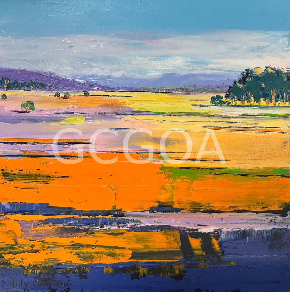 Farm Landscape 63 - Gold Coast Gallery Of ArtHilly Coufreur