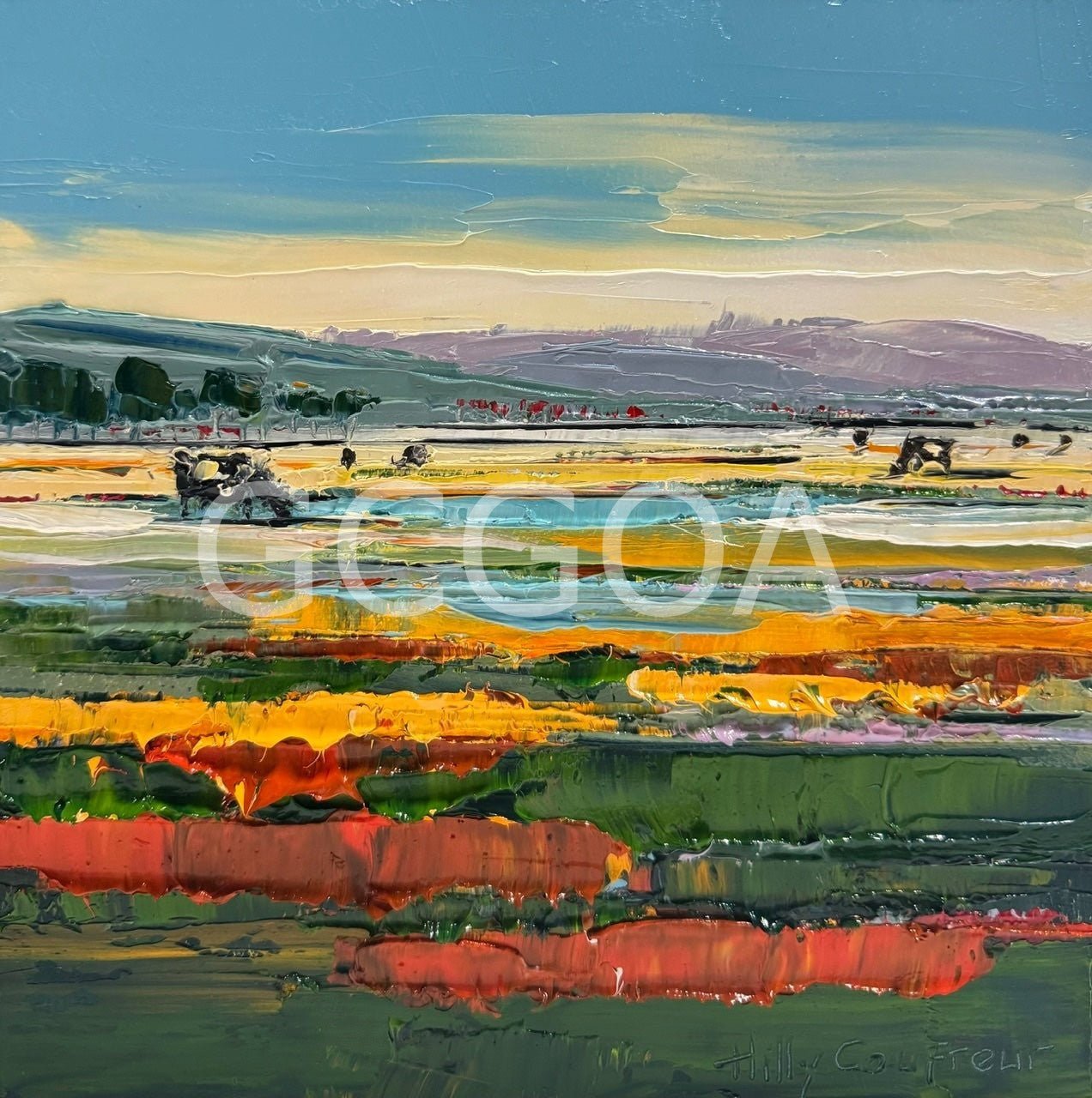 Farm Landscape 64 - Gold Coast Gallery Of ArtHilly Coufreur