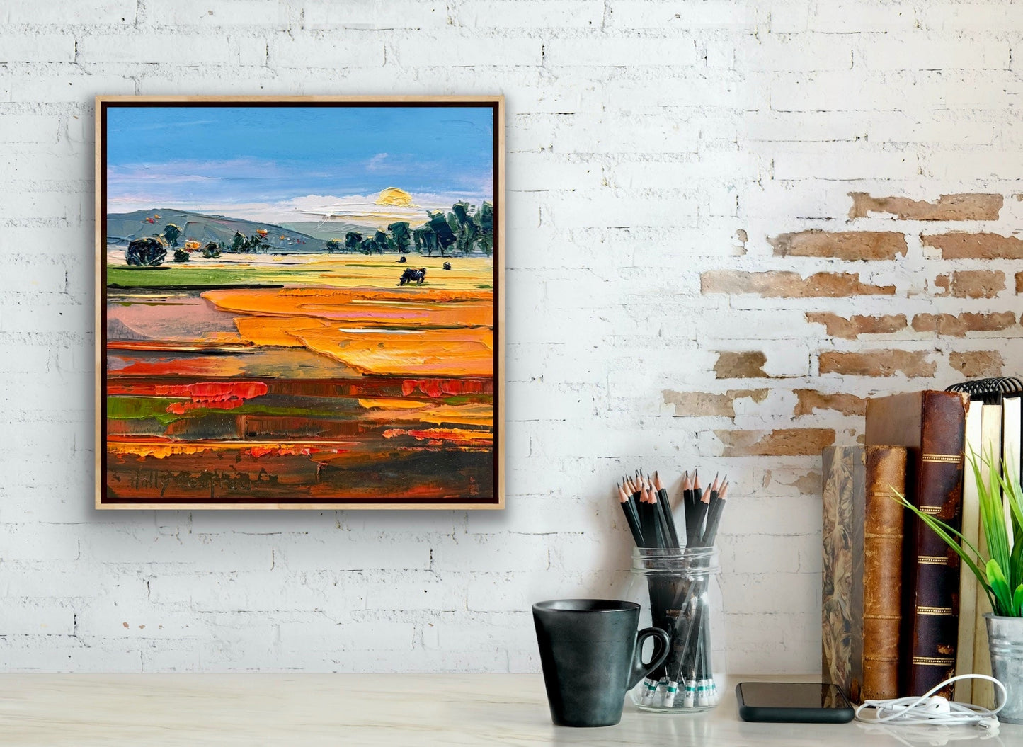 Farm Landscape 66 - Gold Coast Gallery Of ArtHilly Coufreur