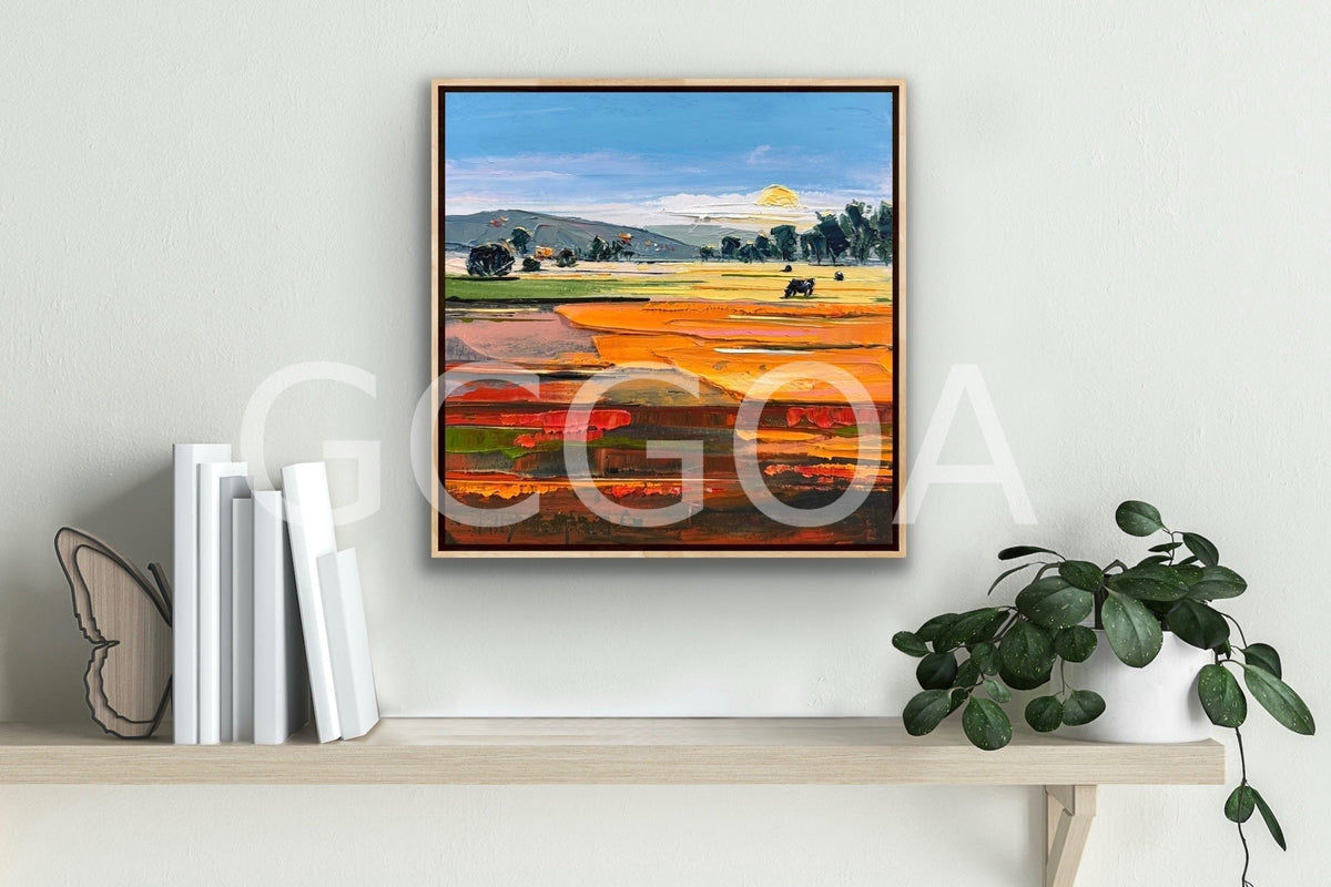Farm Landscape 66 - Gold Coast Gallery Of ArtHilly Coufreur