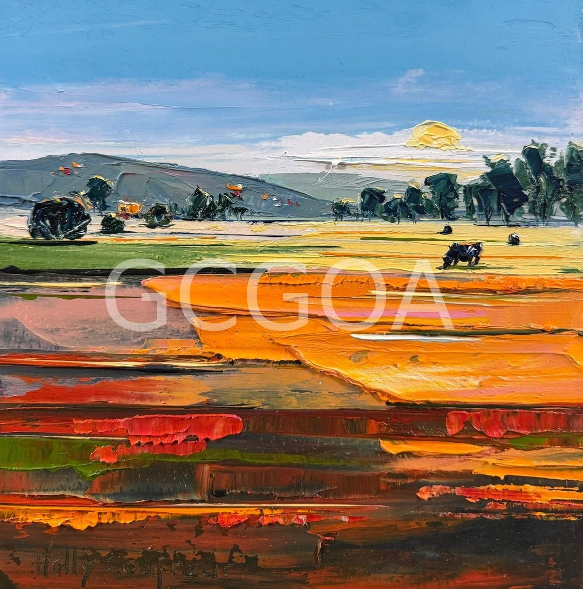 Farm Landscape 66 - Gold Coast Gallery Of ArtHilly Coufreur